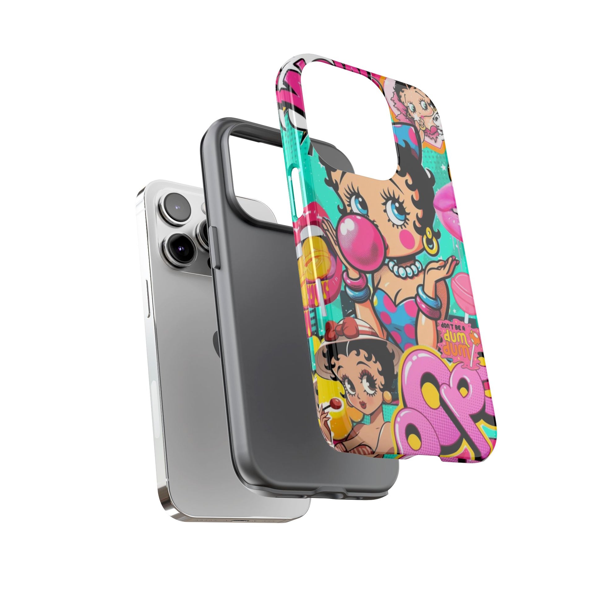 Betty Boop Comic Strip Phone Case for iPhone, Samsung Galaxy, & Pixel Phones