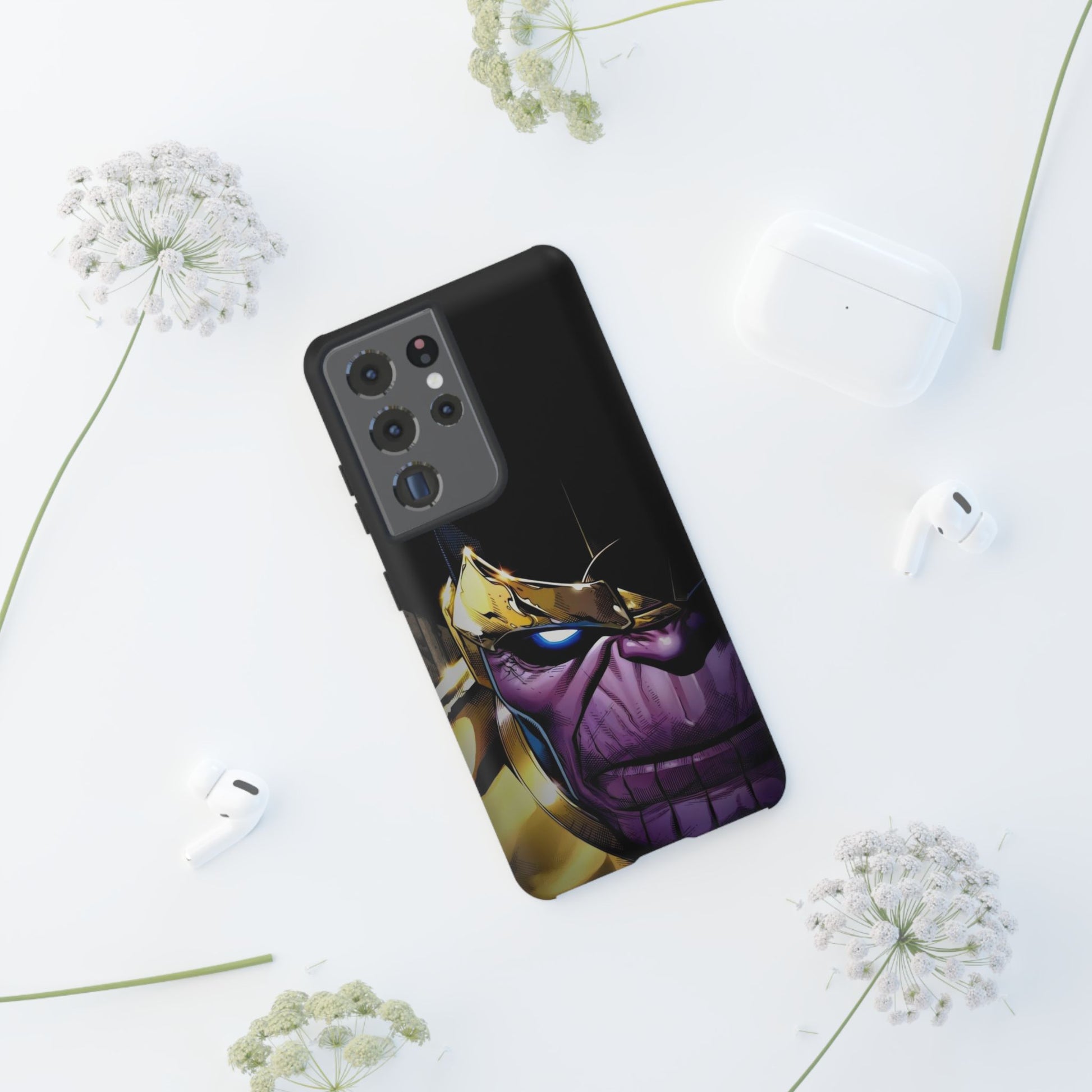 Thanos  Phone Case, Tough Cases, Marvel Comics Phone for iPhones, Samsung, and Pixel