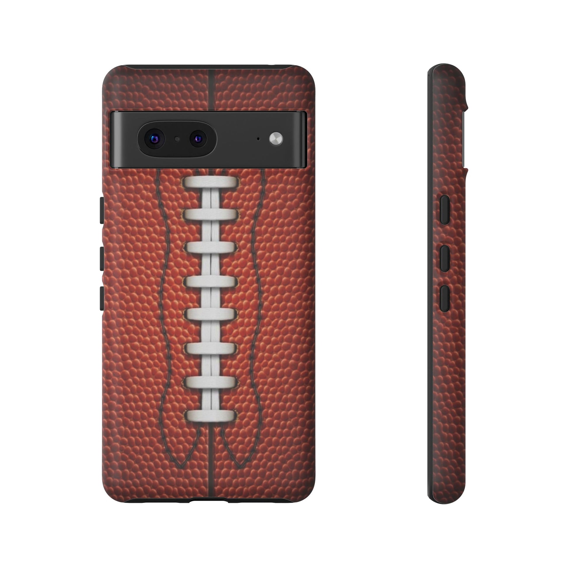 Football Pigskin Print Tough Cases for iPhones, Samsung, and Pixel