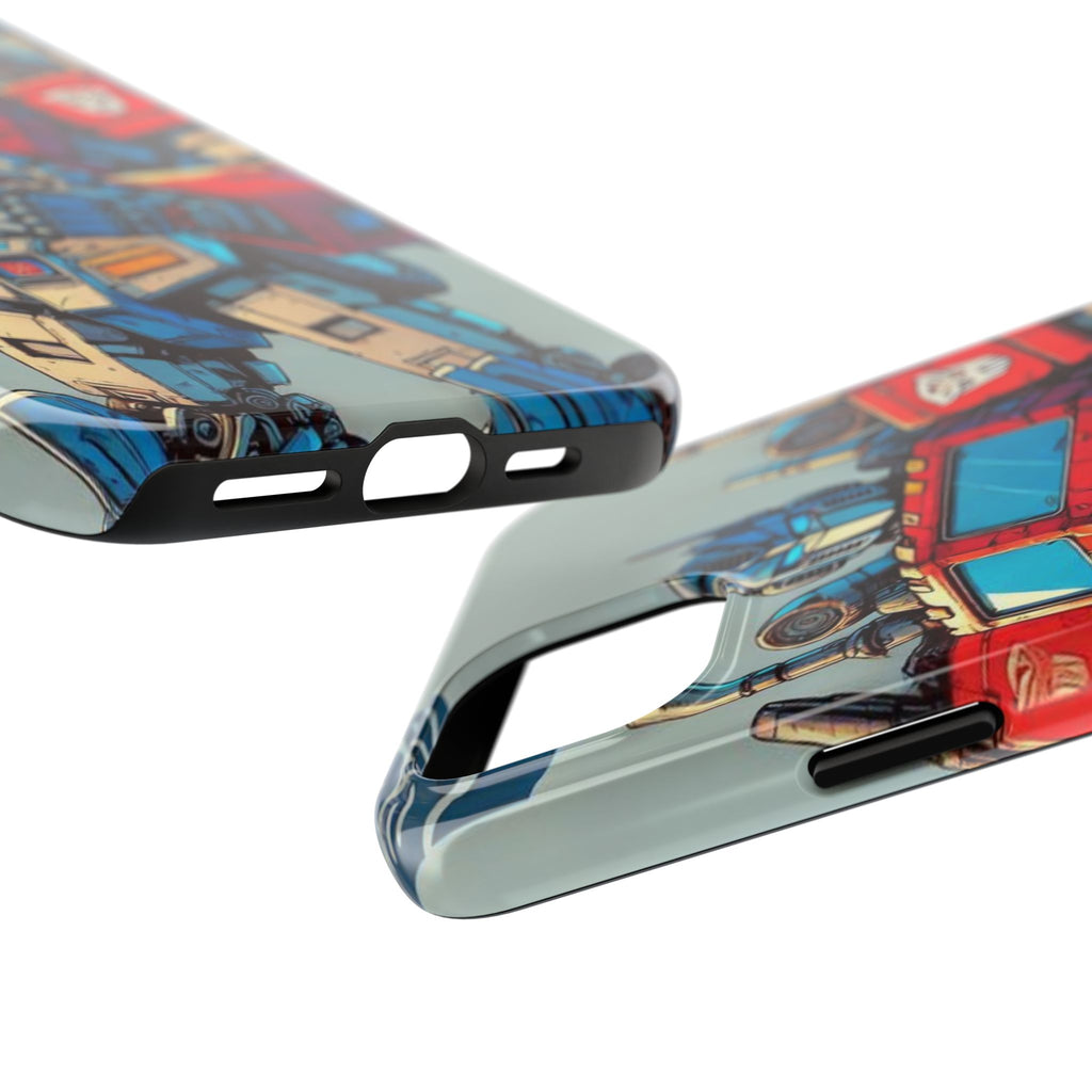Transformer Optimus Theme Phone Cases for Iphones & Samsung Phones