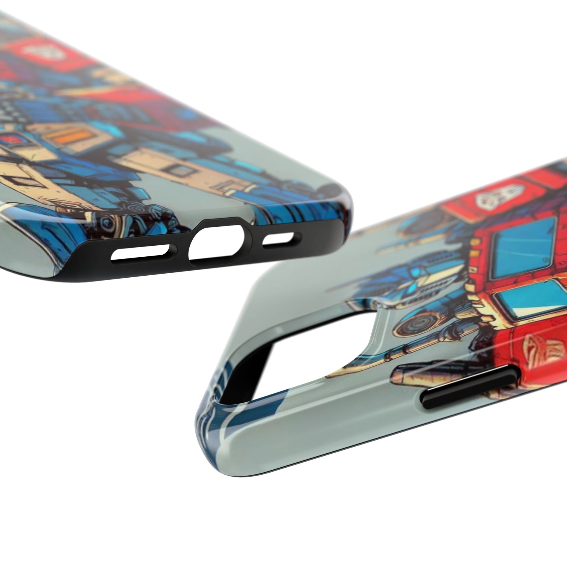 Transformer Optimus Theme Phone Cases for Iphones & Samsung Phones