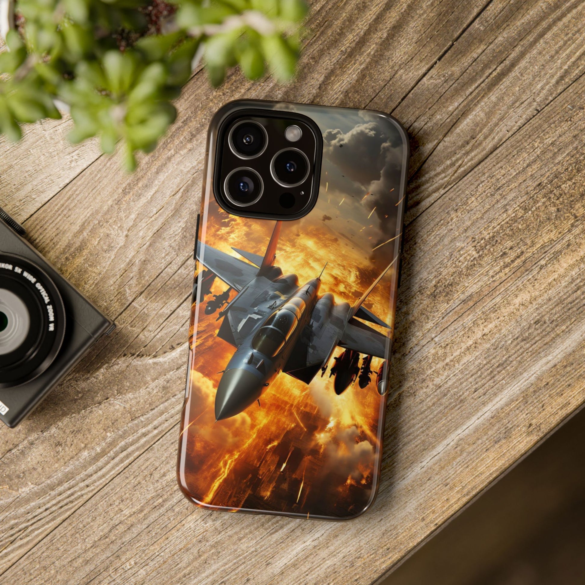 F-15 Fighter Jet Tough Cases for iPhones, Samsung, and Pixel
