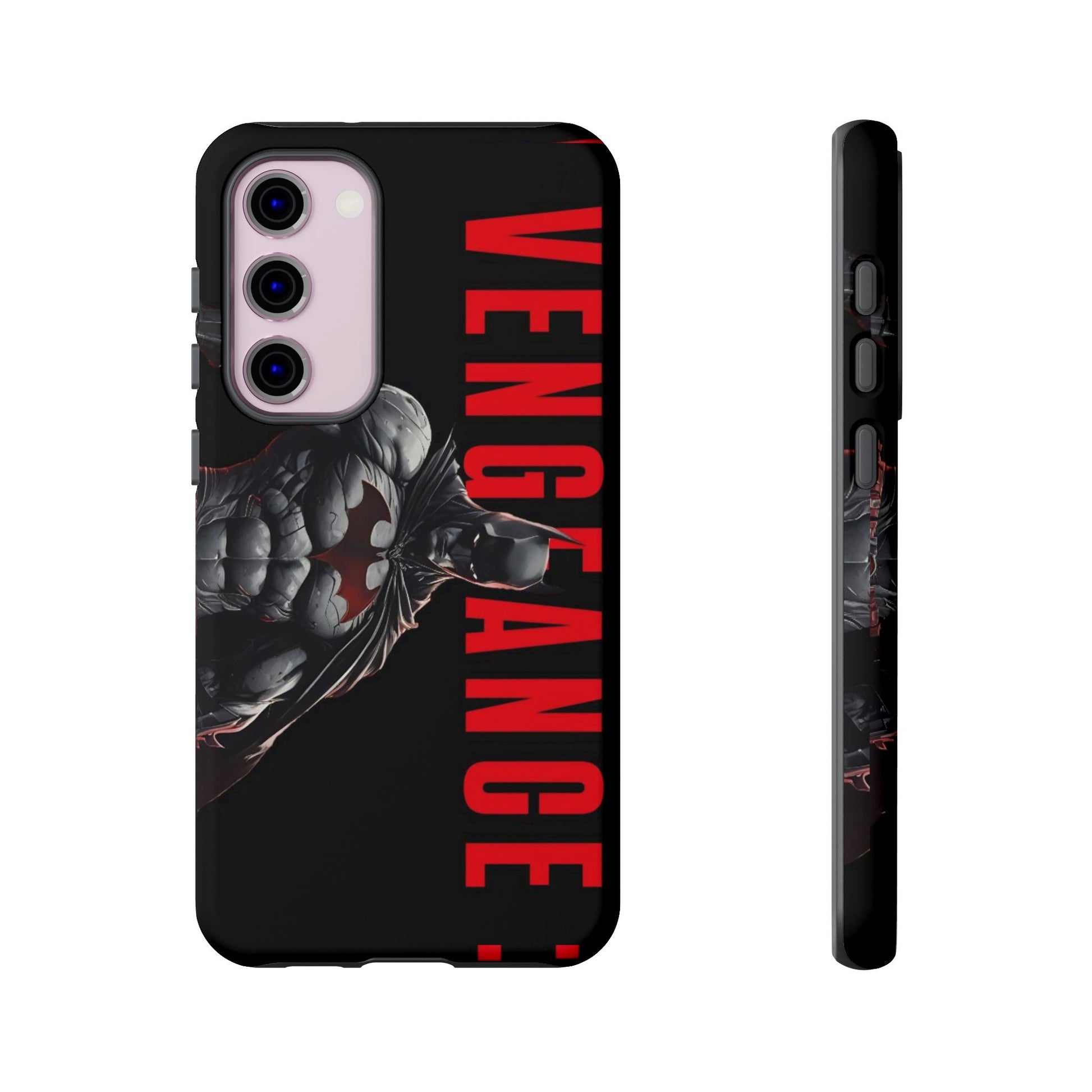 DC Comics Batman Vengence Tough Cases for iPhones, Samsung, and Pixel