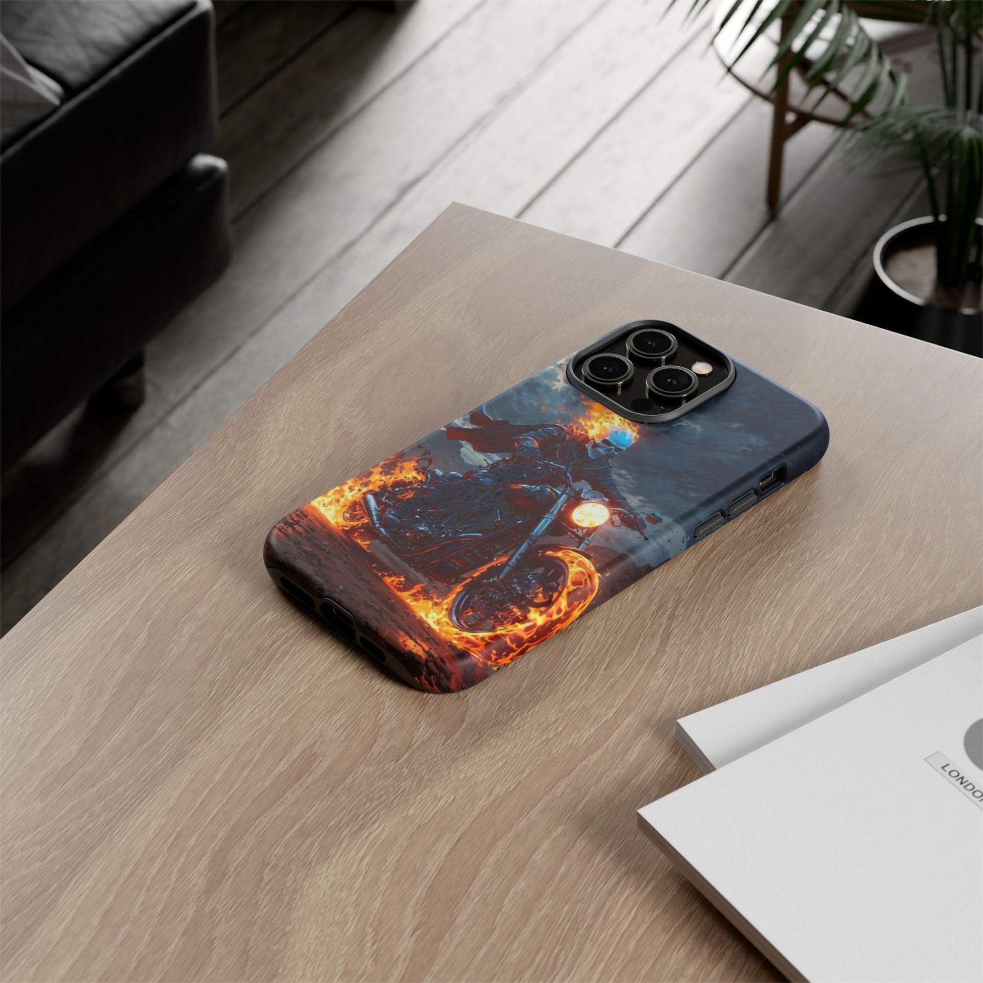 Marvel's Ghost Rider Tough Cases for iPhones, Samsung, and Pixel