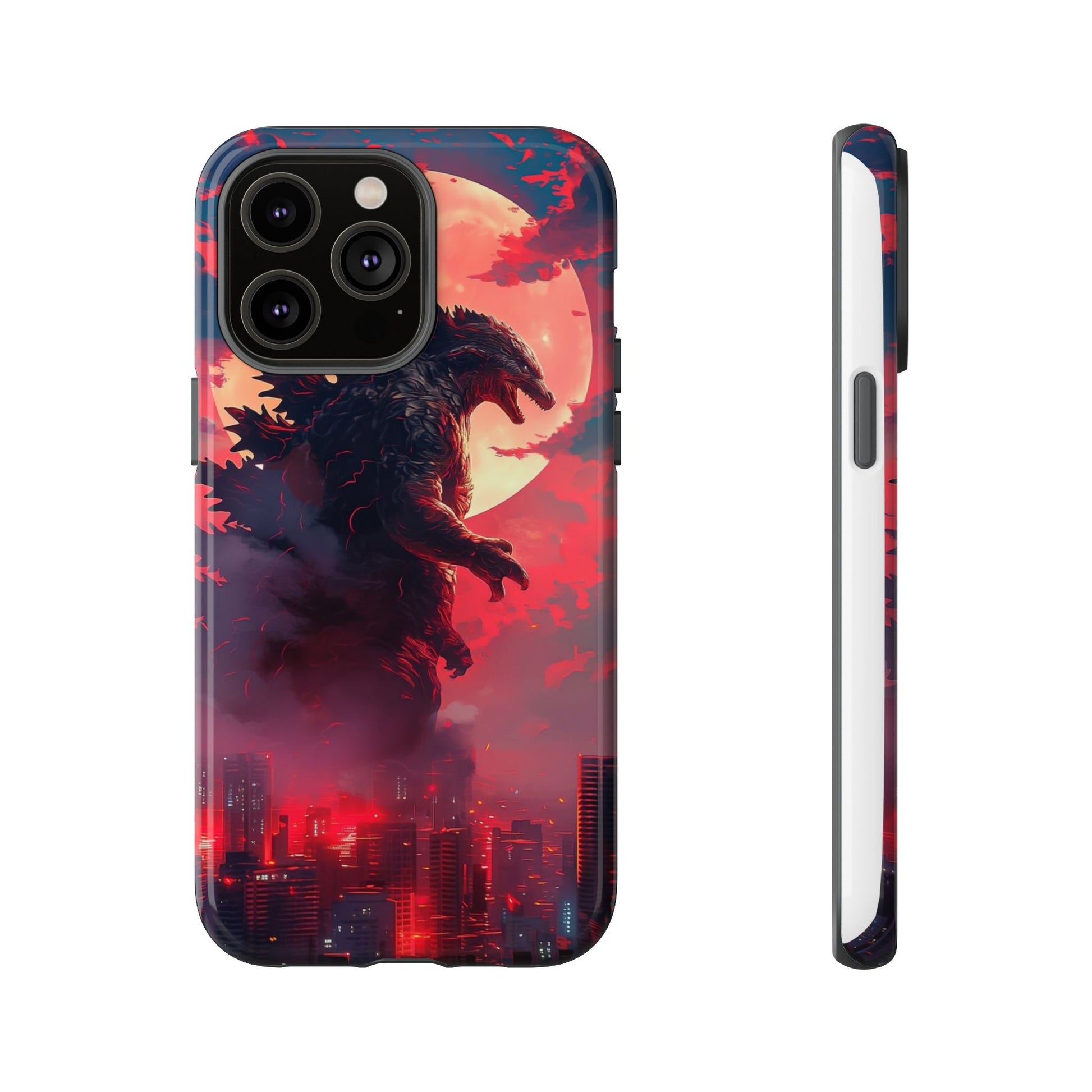 King of Monsters Godzilla Tough Phone Cases for iPhones, Samsung, and Pixel