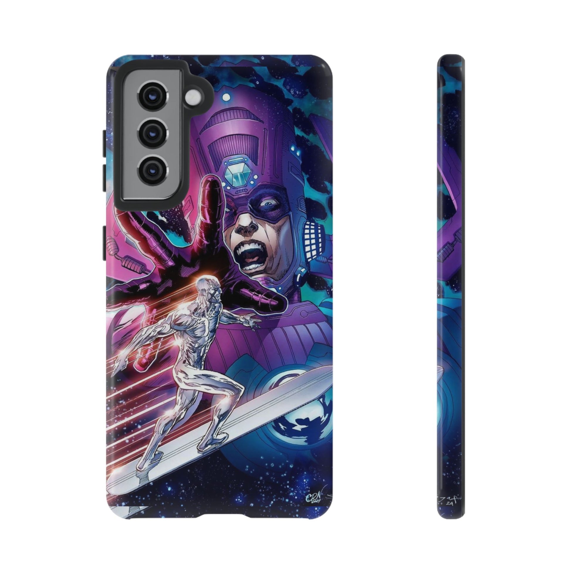 Galactus x Silver Surfer Marvel Phone Case, Tough Cases for iPhones, Samsung, and Pixel