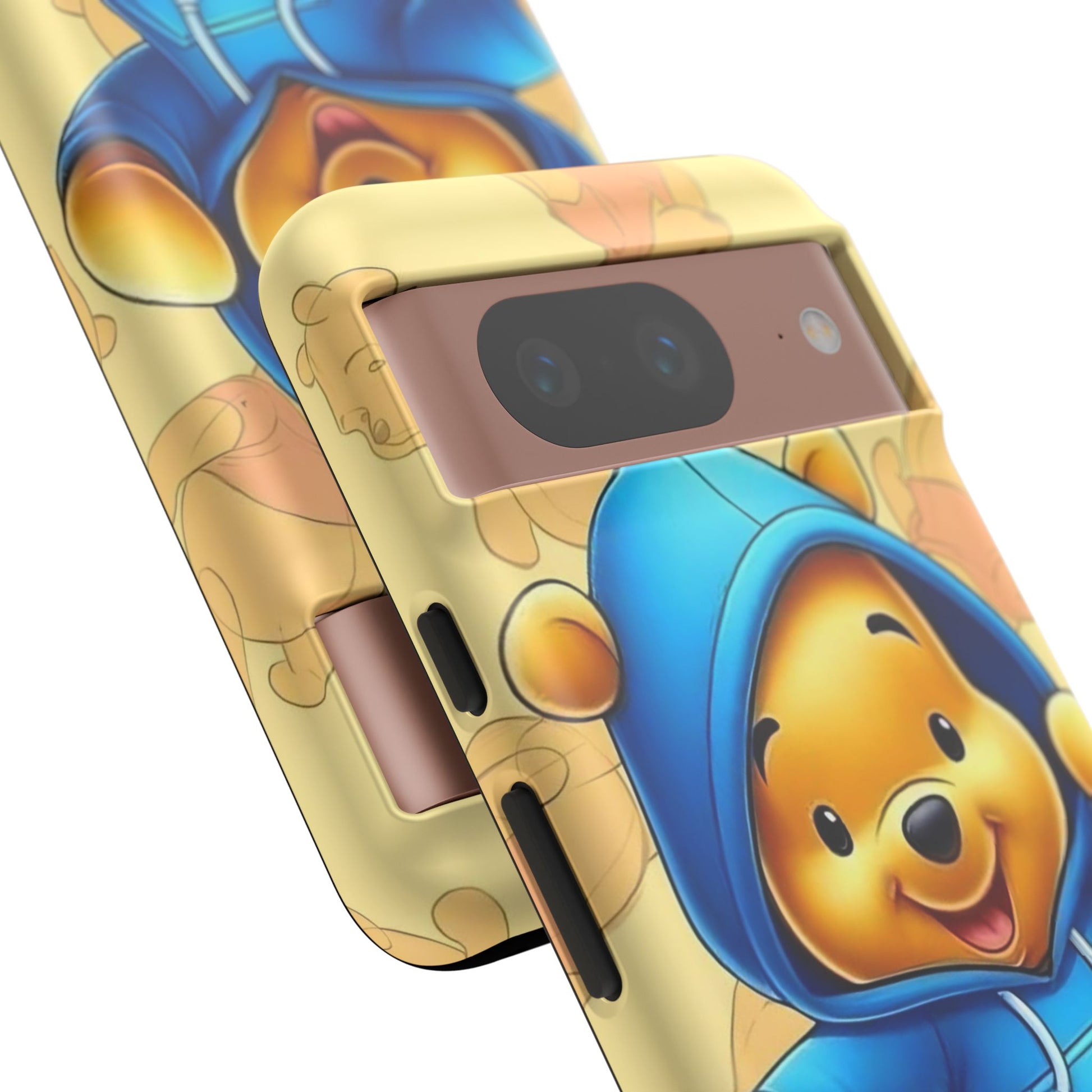 Cute Pooh Bear Phone Case, Tough Case