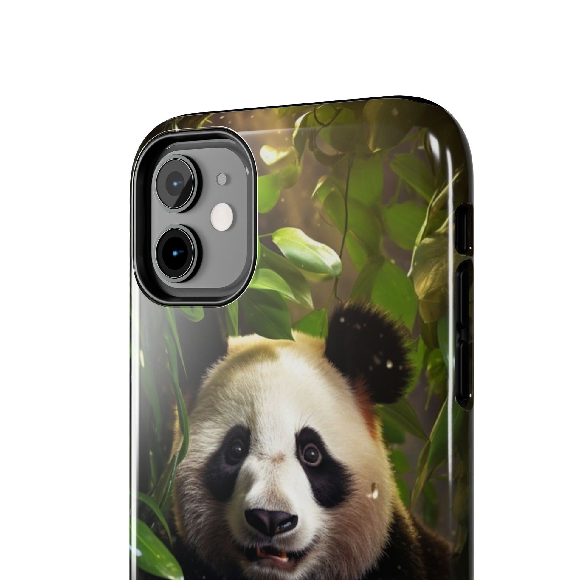 Smiling Panda Theme Phone Cases for iPhones & Samsung Phones