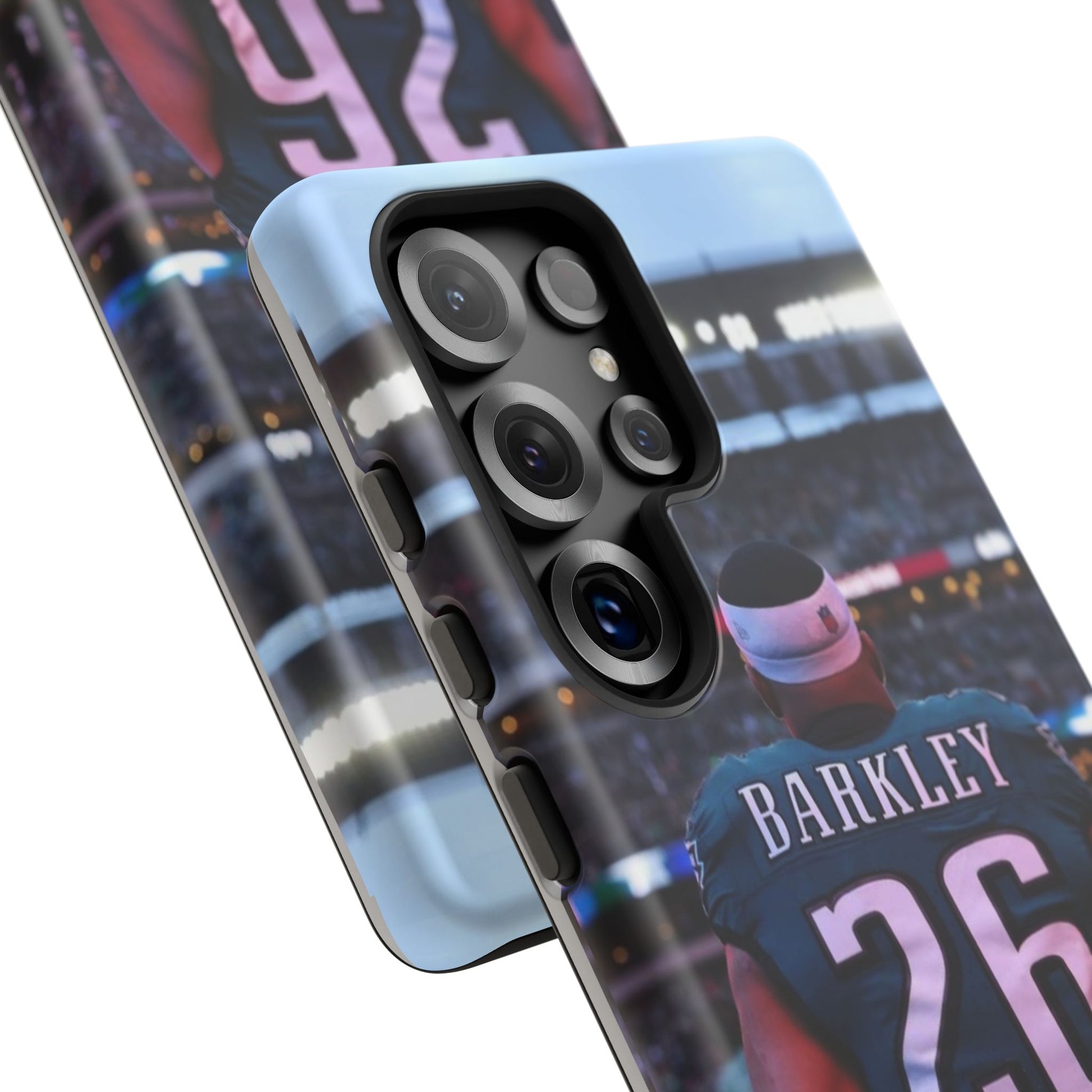 Eagles Football Saquon Barkley Tough Cases for iPhones, Samsung, and Pixel