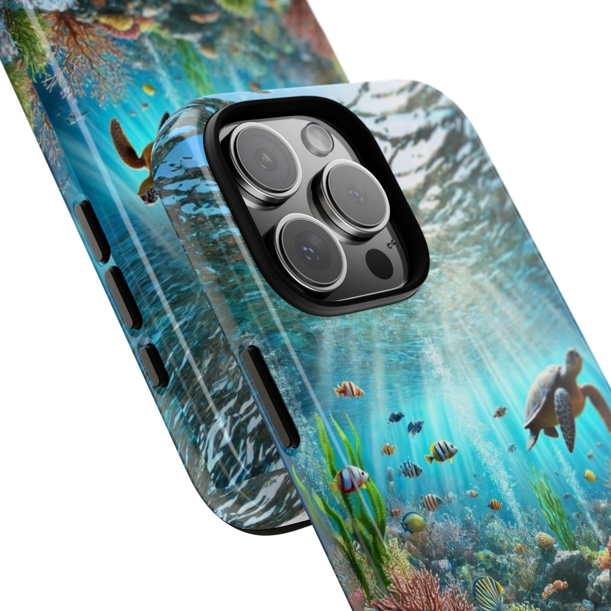 Under Sea Landscape Tough Cases for iPhones, Samsung, and Pixel