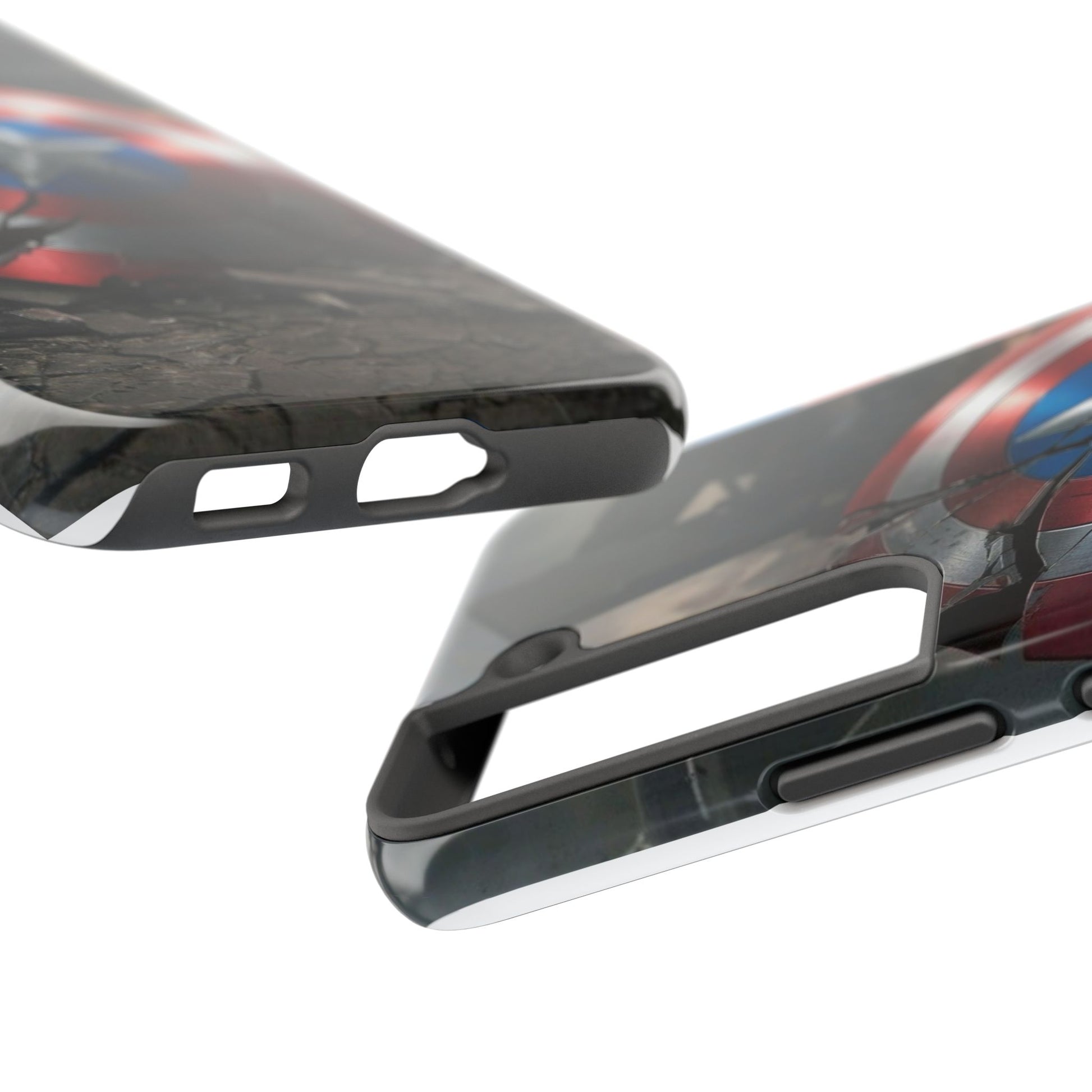 Capt. America Shield Tough Phone Cases for Iphones & Samsung Phones Durable