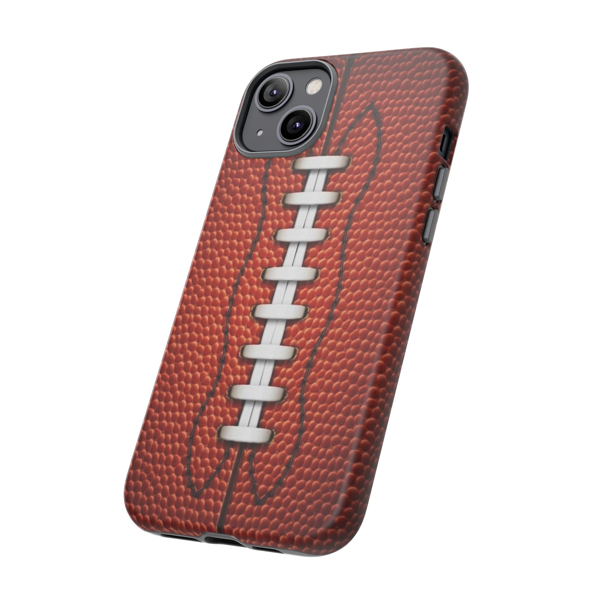 Football Pigskin Print Tough Cases for iPhones, Samsung, and Pixel
