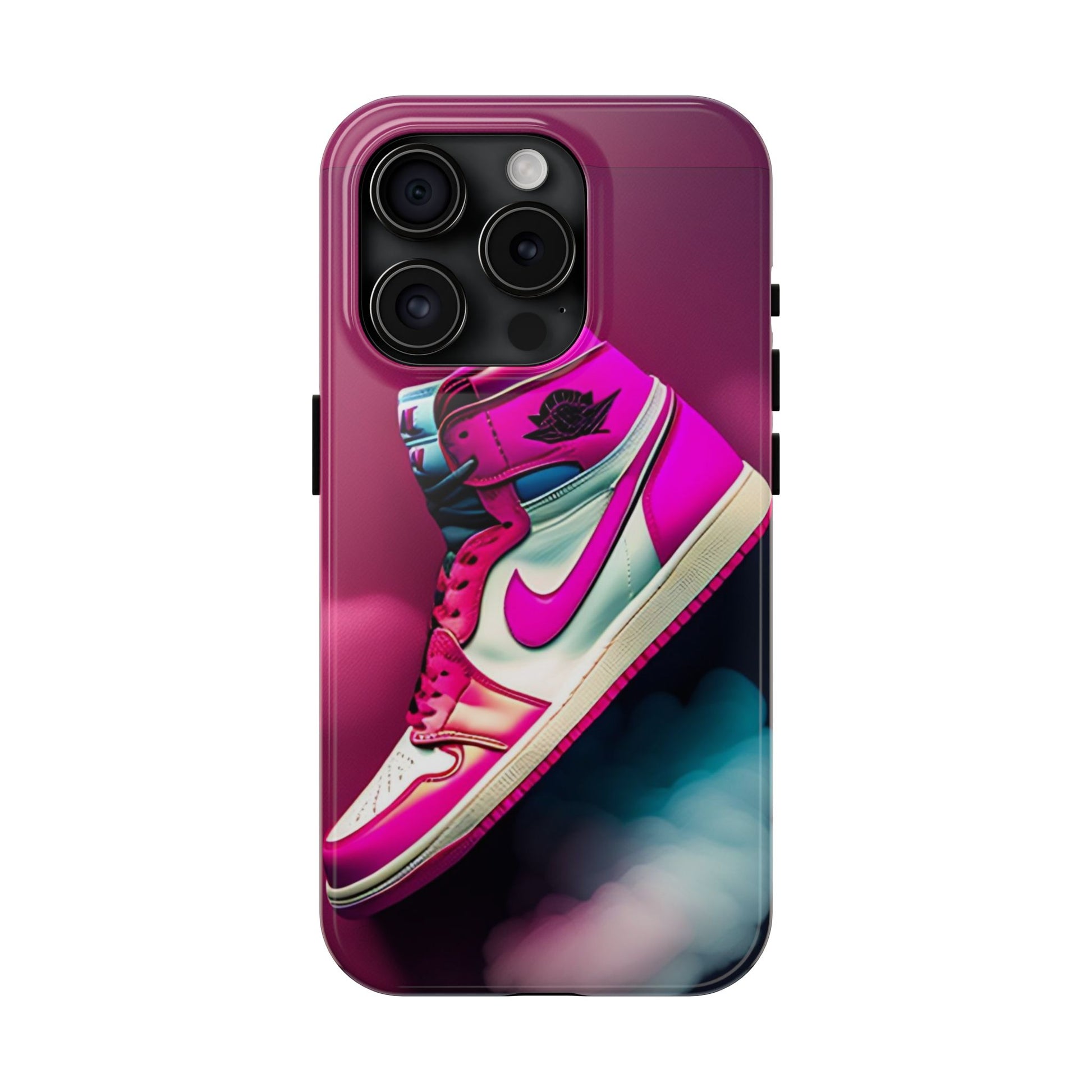Pink Jordan Sneakers Phone Cases for iPhones & Samsung Phones