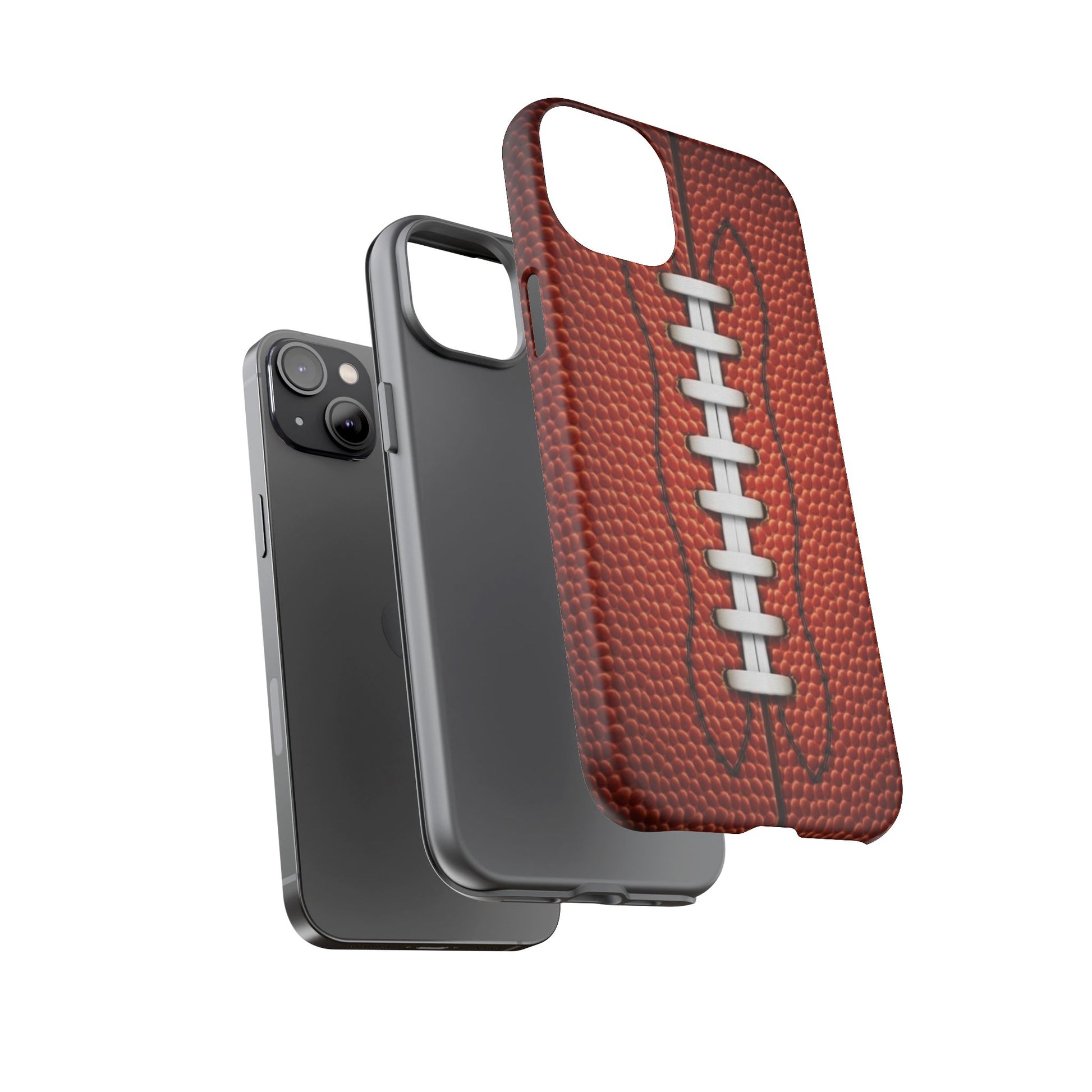 Football Pigskin Print Tough Cases for iPhones, Samsung, and Pixel