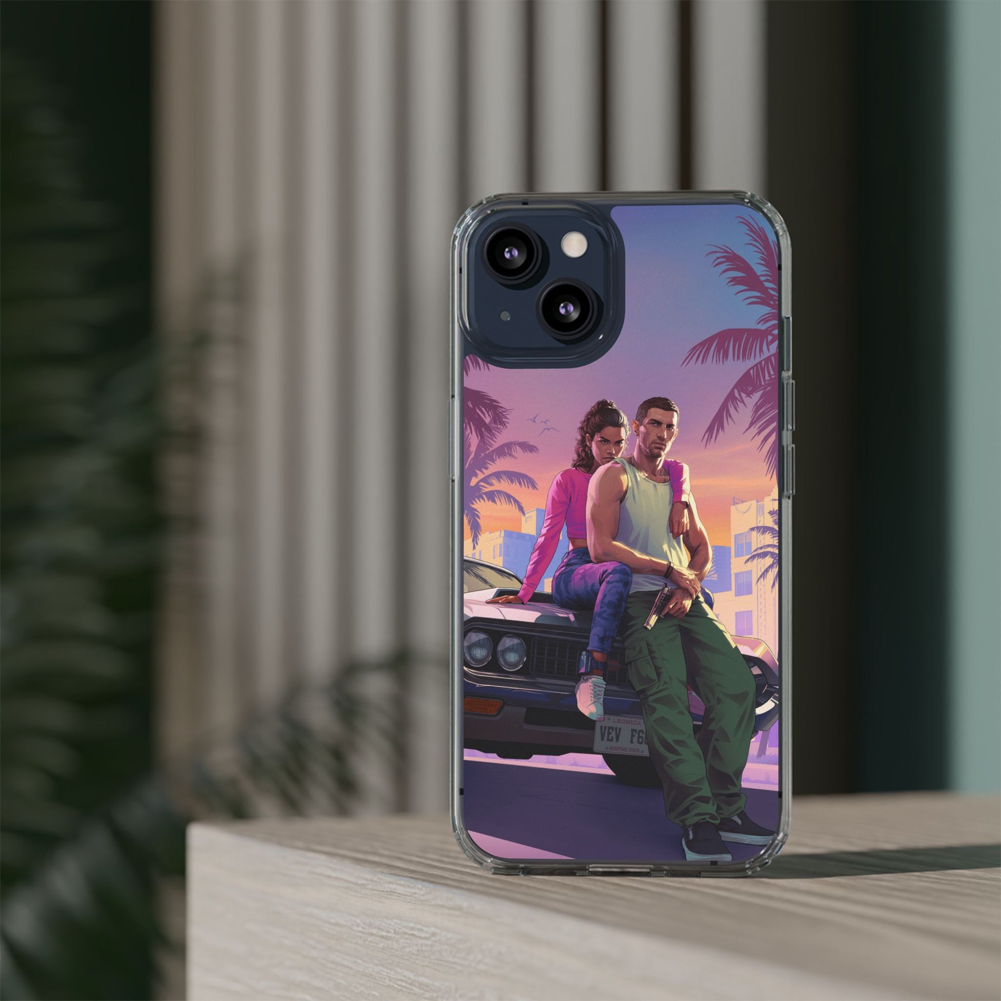 Grand Theft Game inspired Protective Iphone and Samsung case