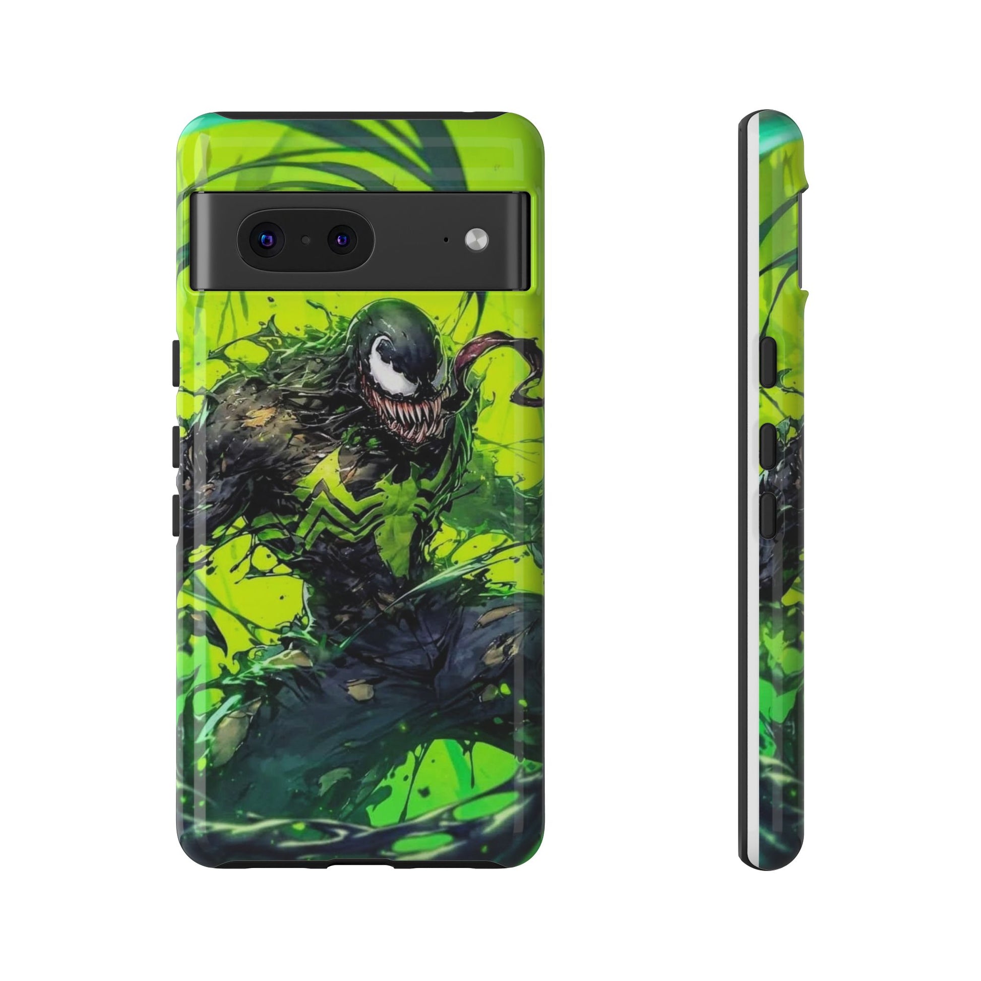 Evil Venom Phone Case, Tough Cases, Marvel Comics Phone for iPhones, Samsung, and Pixel