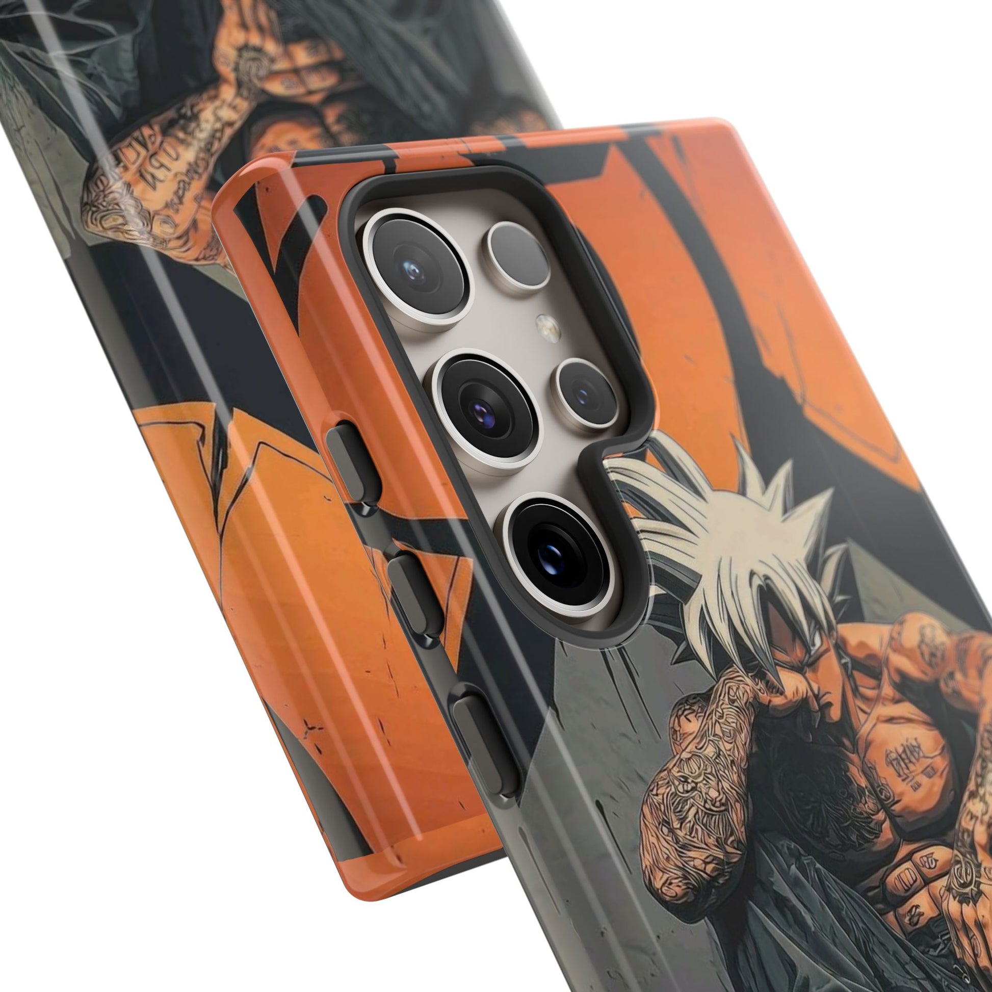 Anime DBZ Thug Tough Cases for iPhones, Samsung, and Pixel