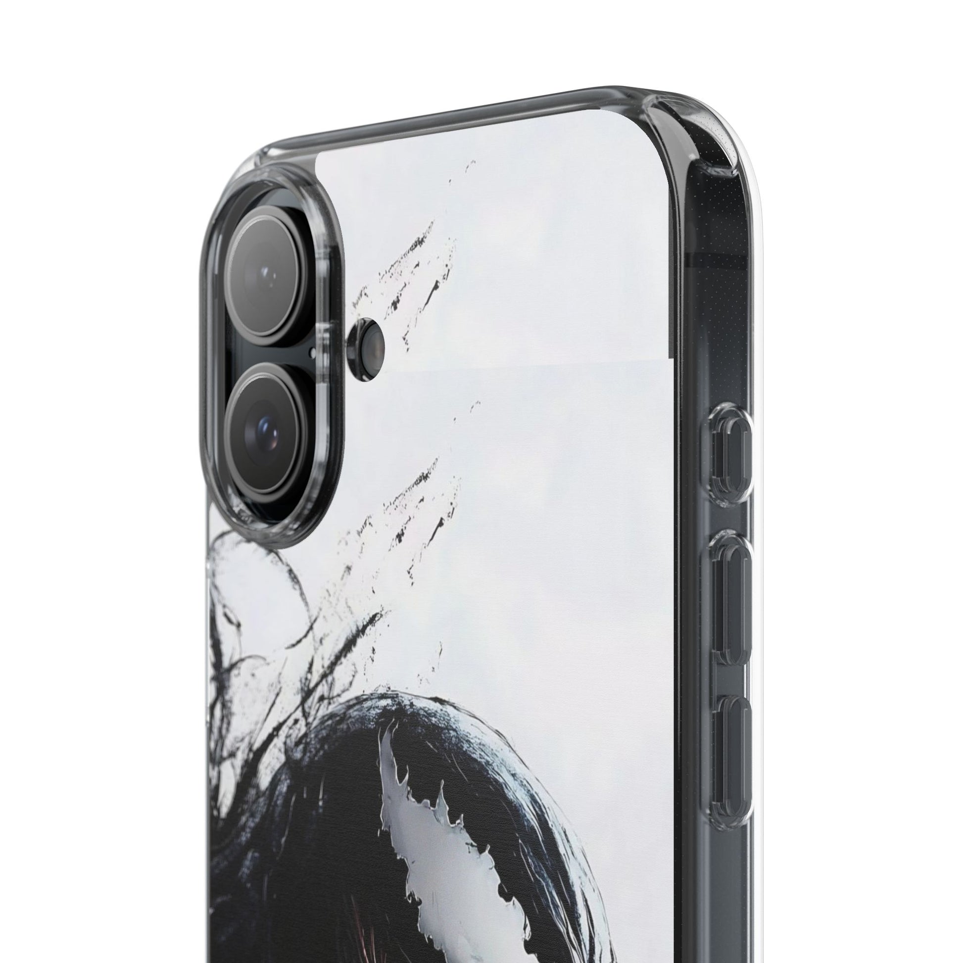 Phone Case, Venom Villain Comic Book Themed Clear Case for Select Phones,
