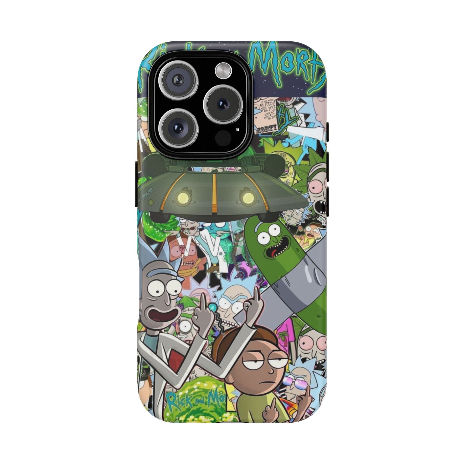 Rick and Morty Phone Case, Tough Cases for iPhones, Samsung, and Pixel