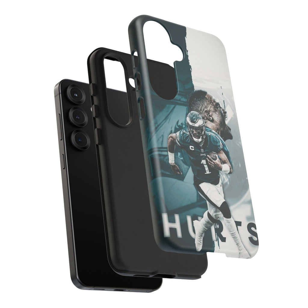 Jalen Hurts Eagles Football Tough Cases for iPhones, Samsung, and Pixel