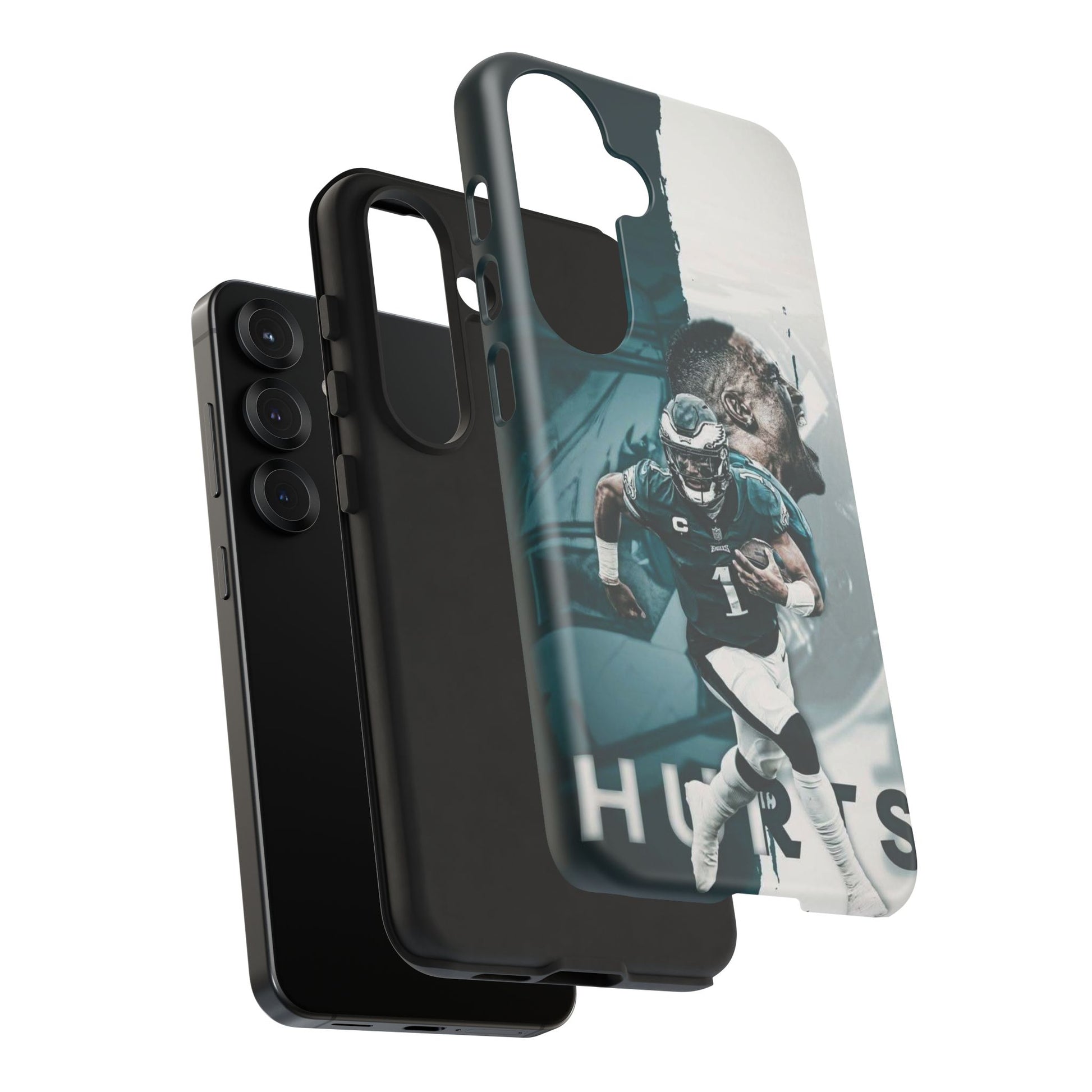 Jalen Hurts Eagles Football Tough Cases for iPhones, Samsung, and Pixel