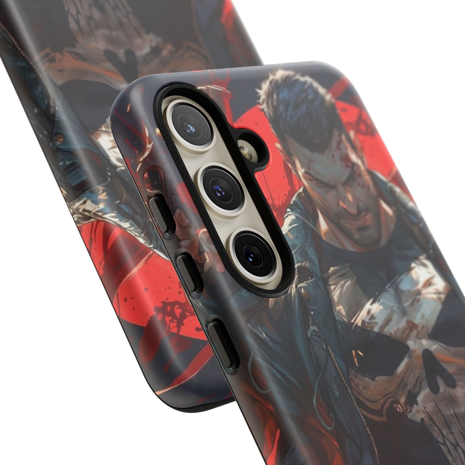 Punisher Tough Cases for iPhones, Samsung, and Pixel
