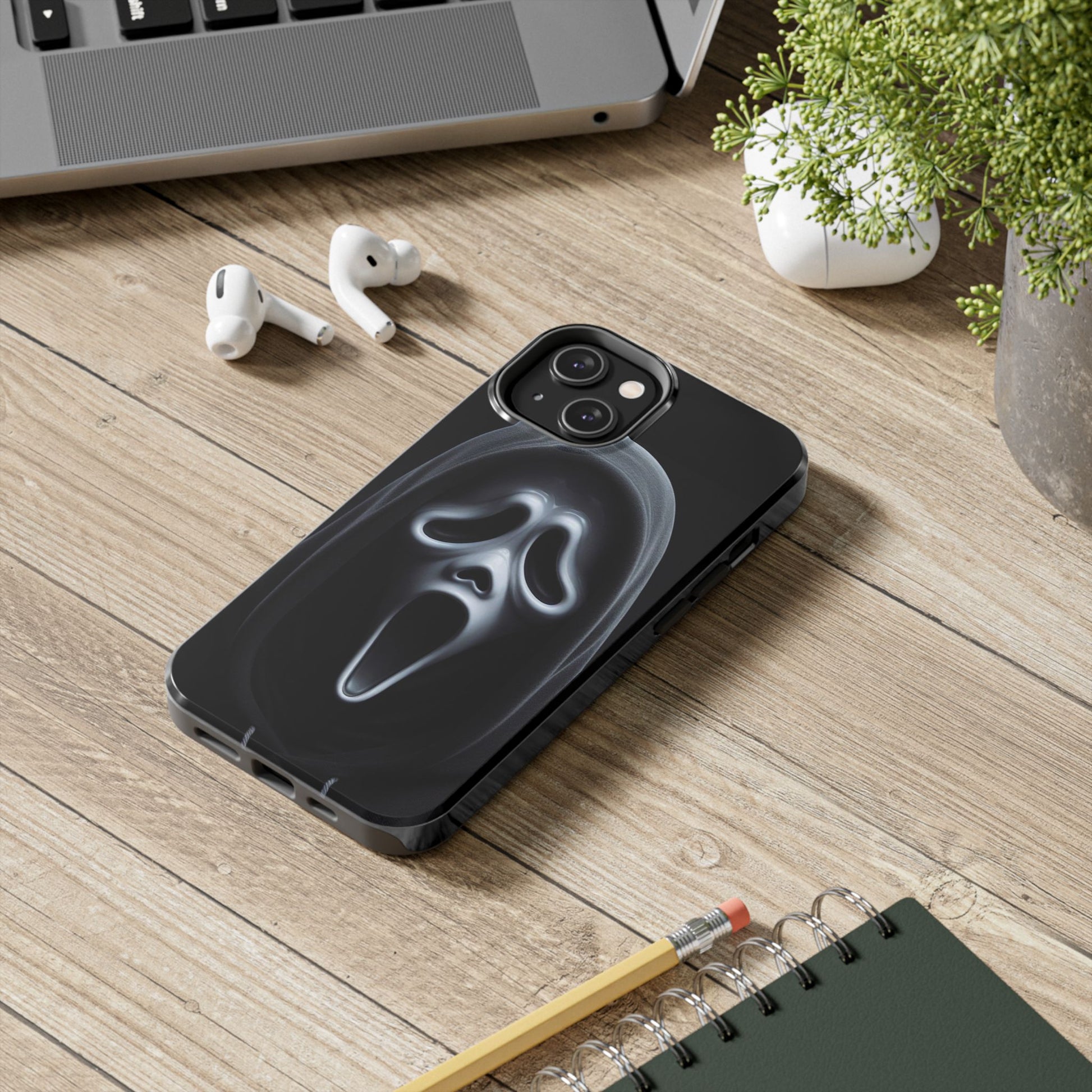 Ghostface Halloween Theme Phone Cases for iPhones & Samsung Phones