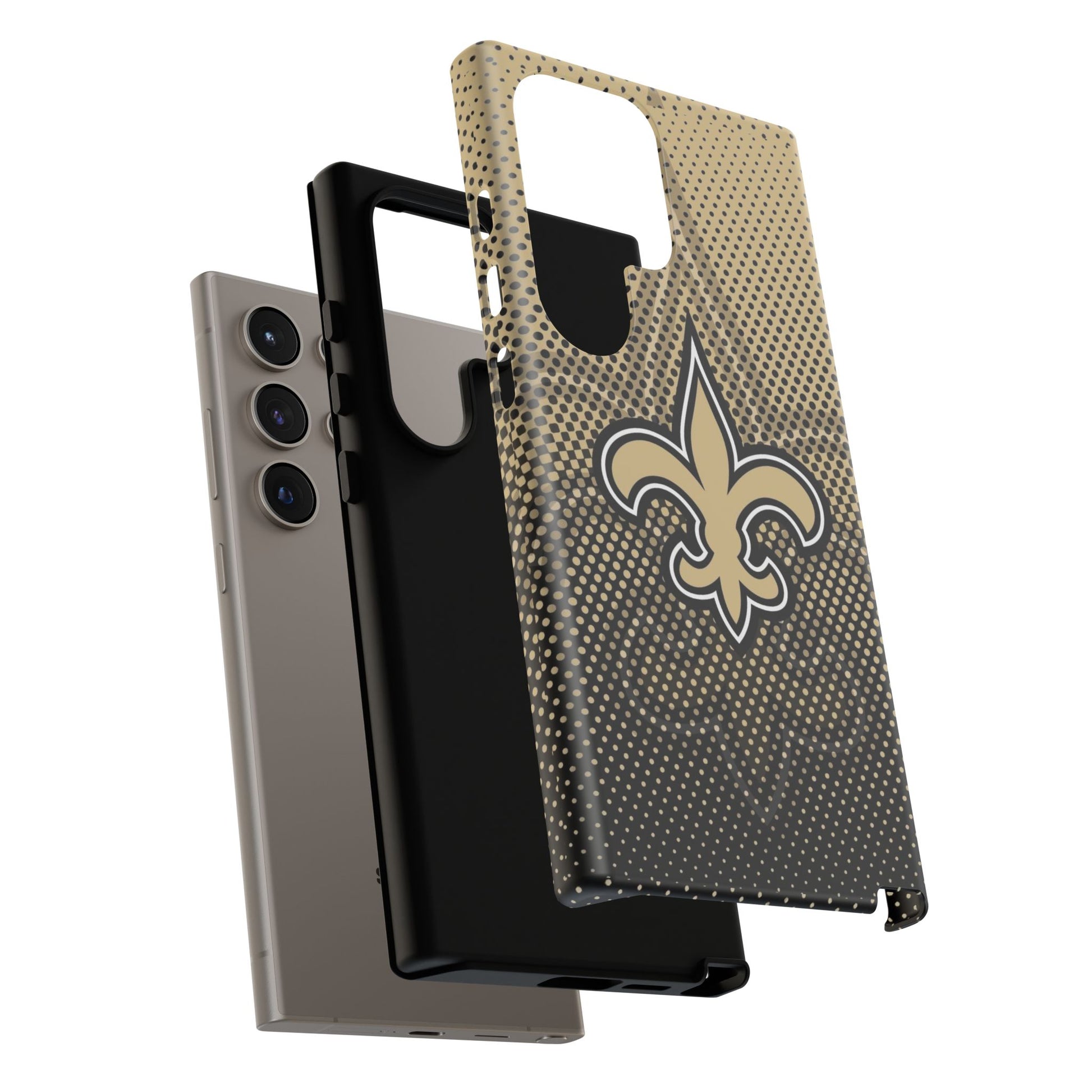 New Orleans Football Saints Logo Tough Cases for iPhones, Samsung, and Pixel