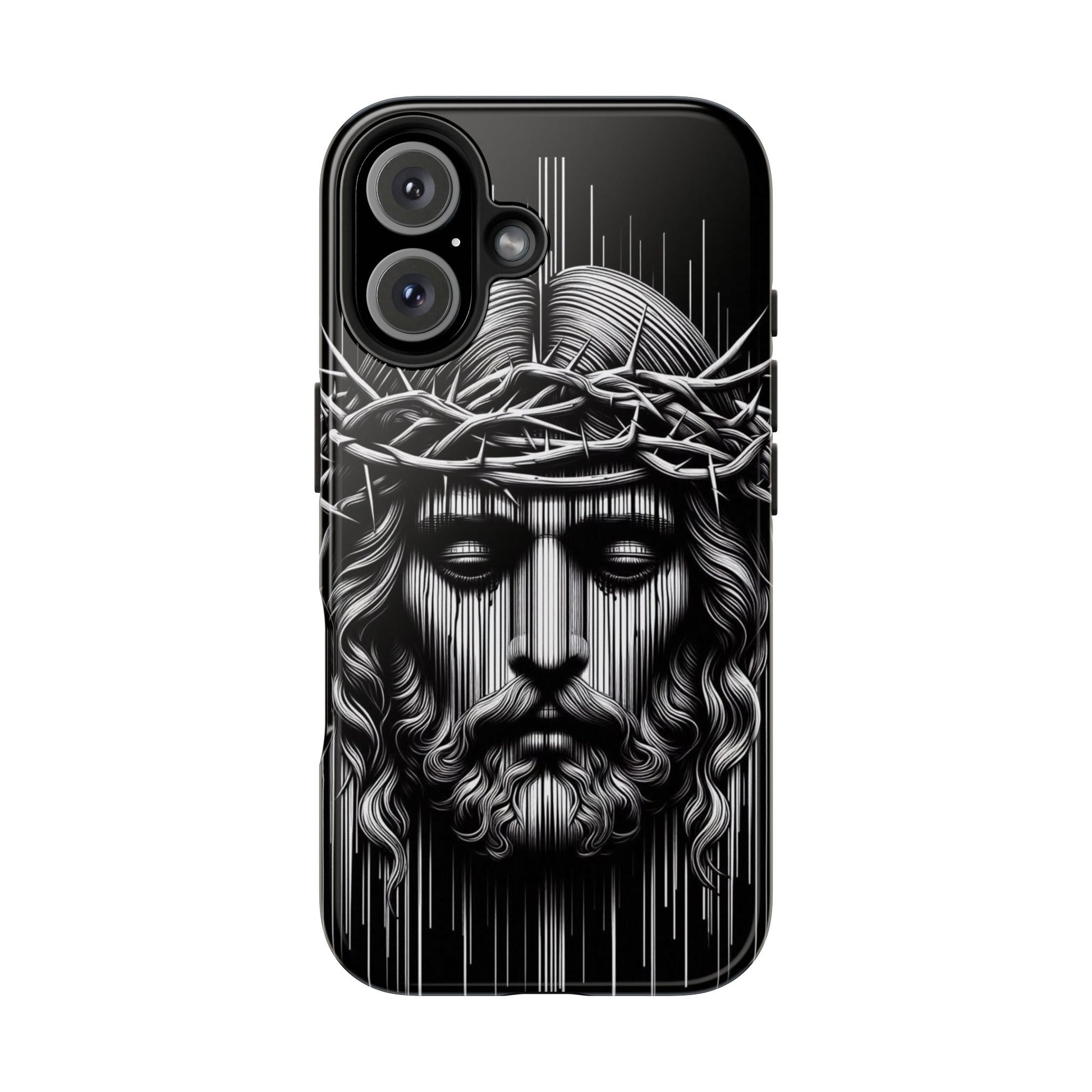 Jesus The King Crown Christian Phone Cases for iPhones & Samsung Phones