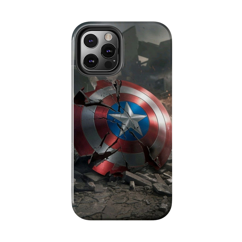 Capt. America Shield Tough Phone Cases for Iphones & Samsung Phones Durable