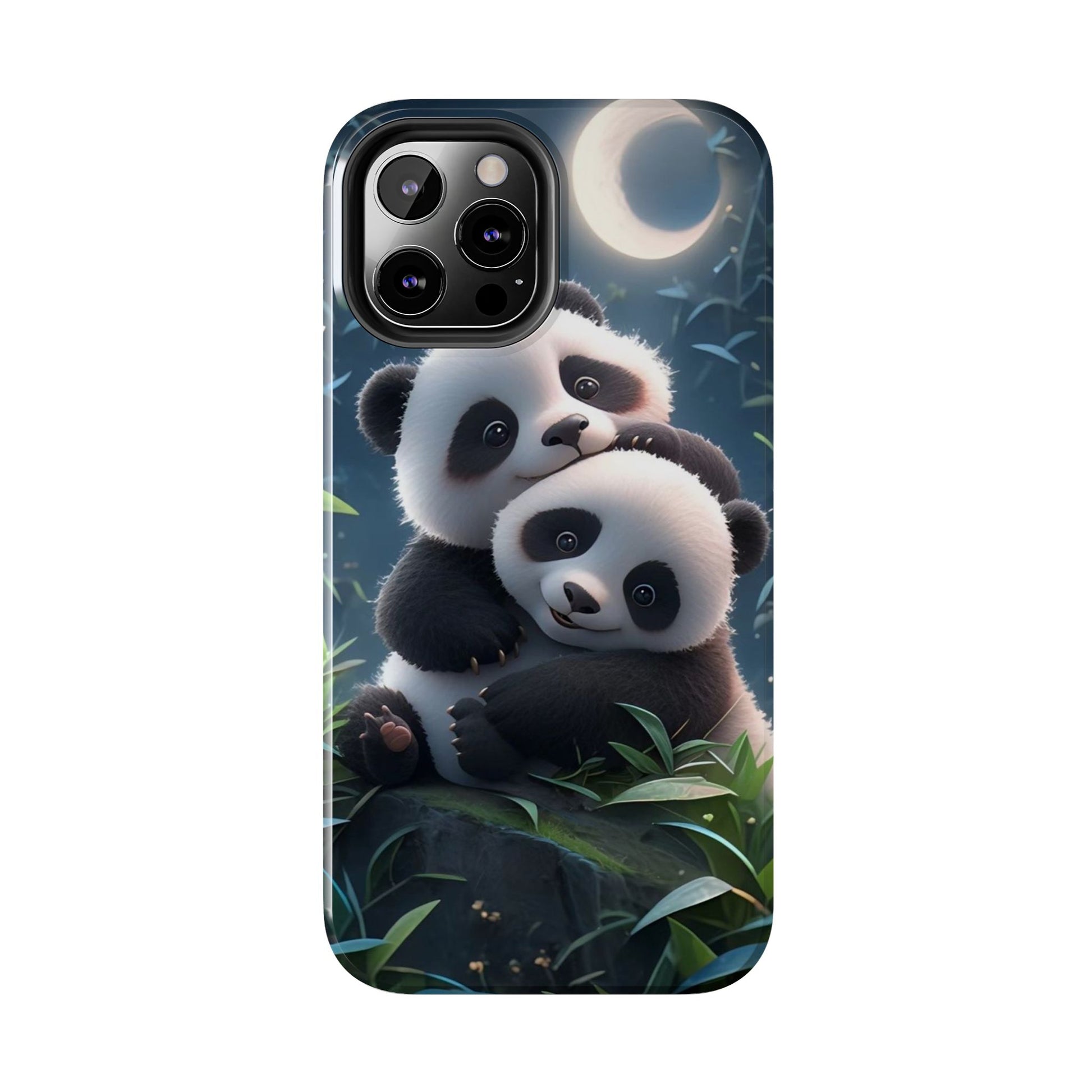 Hugging Pandas Theme Phone Cases for iPhones & Samsung Phones