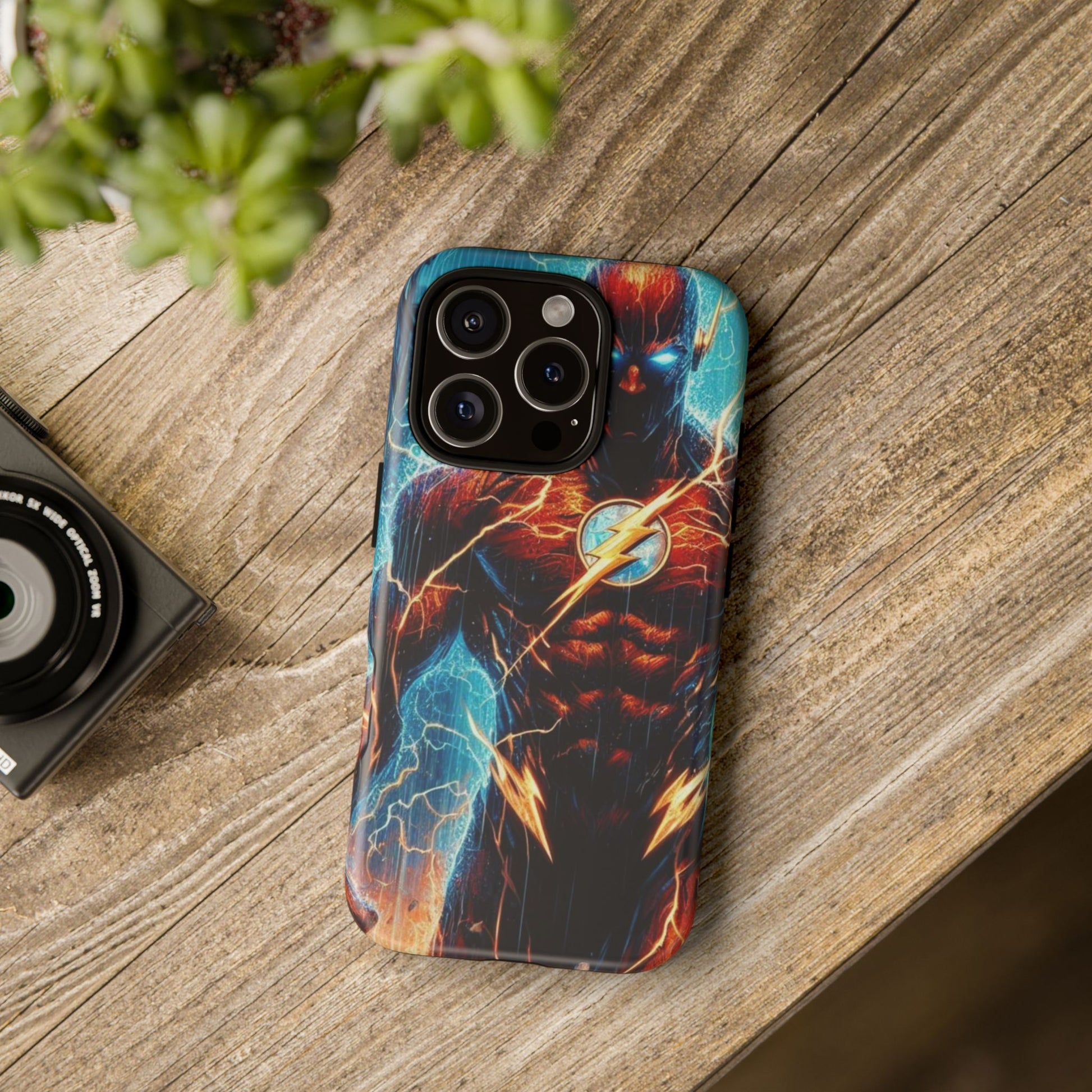 DC Comics The Flash Phone Case, Tough Cases for iPhones, Samsung, and Pixel