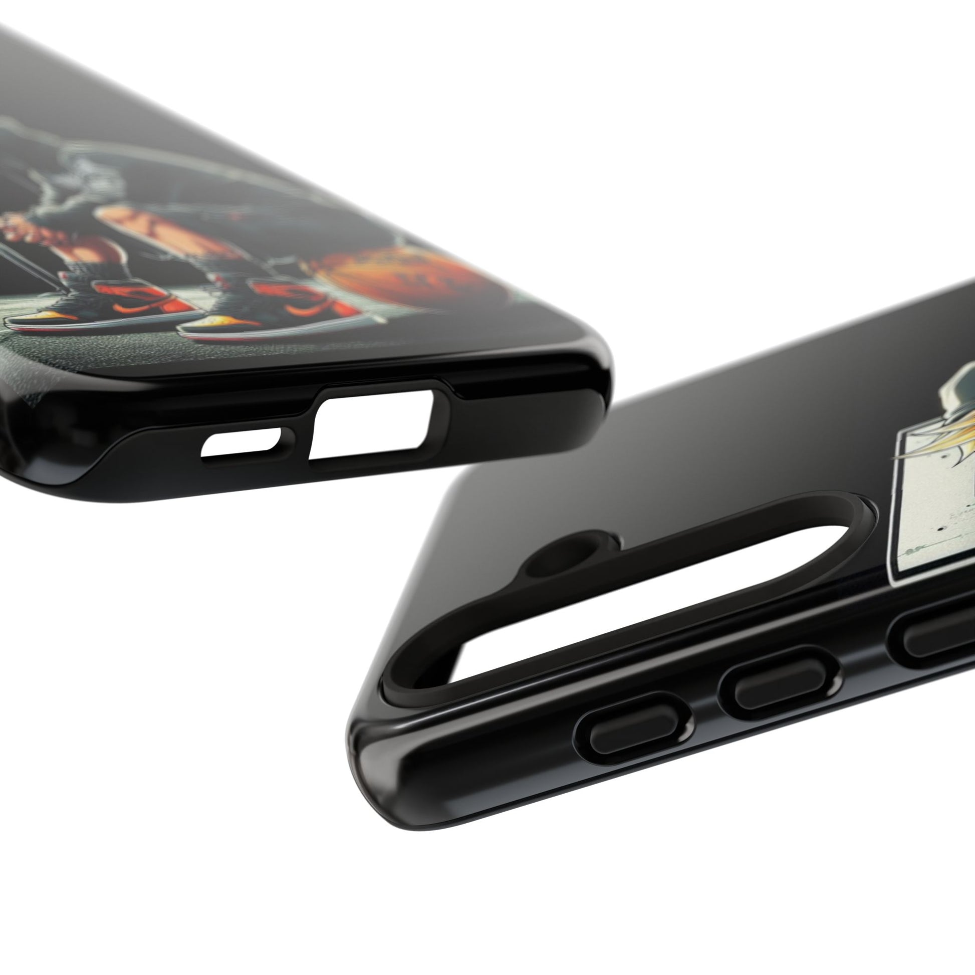 Son Goku Basketball Tough Cases for iPhones, Samsung, and Pixel