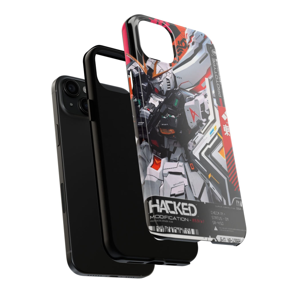 Anime Mecha Warrior Phone Case for iPhone & Samsung Galaxy Phones