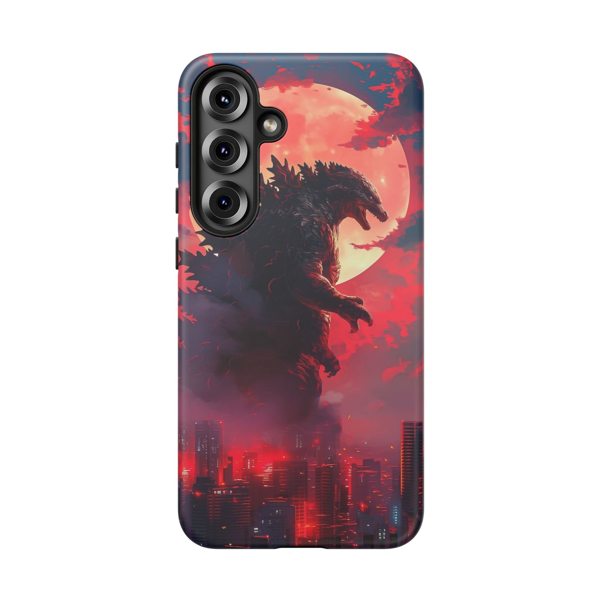 King of Monsters Godzilla Tough Phone Cases for iPhones, Samsung, and Pixel