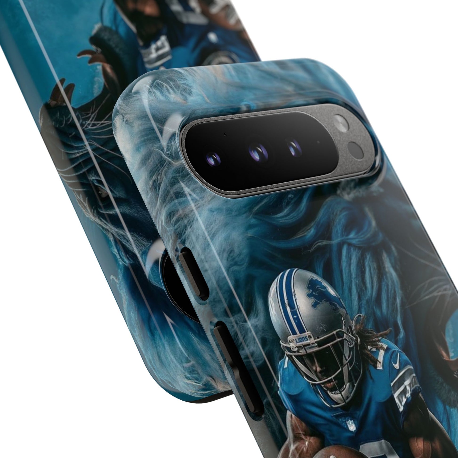Detroit Lions Player Football Phone Case, Tough Cases for iPhones, Samsung, and Pixel