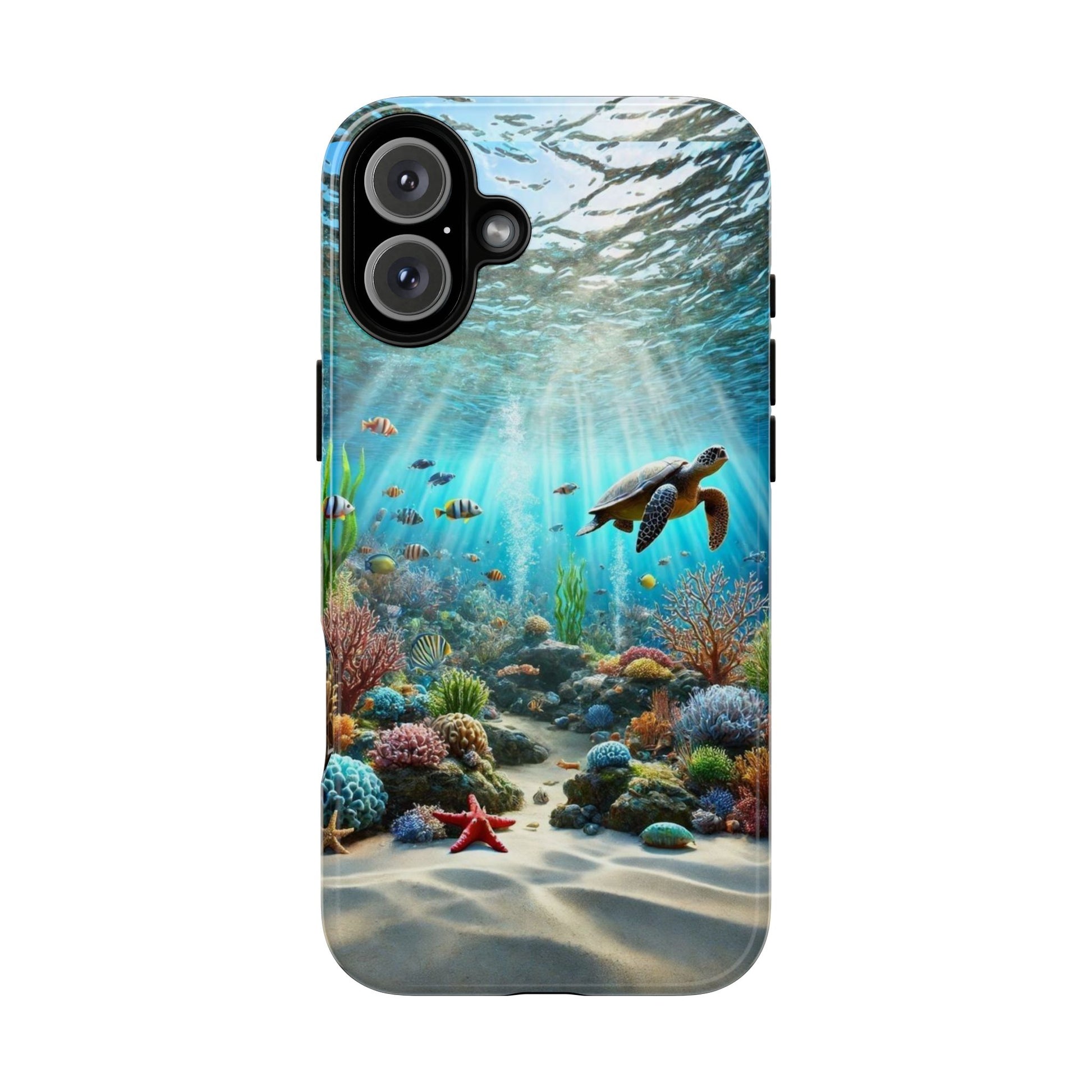 Under Sea Landscape Tough Cases for iPhones, Samsung, and Pixel