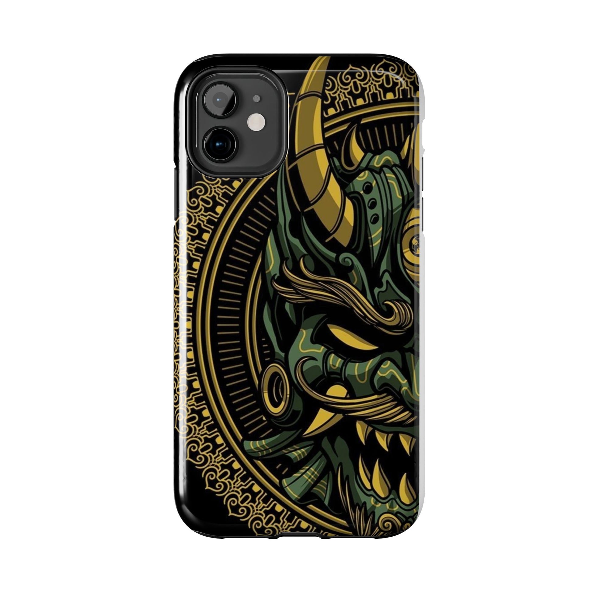 Kabuki Mask Theme Phone Cases for Iphones & Samsung Durable