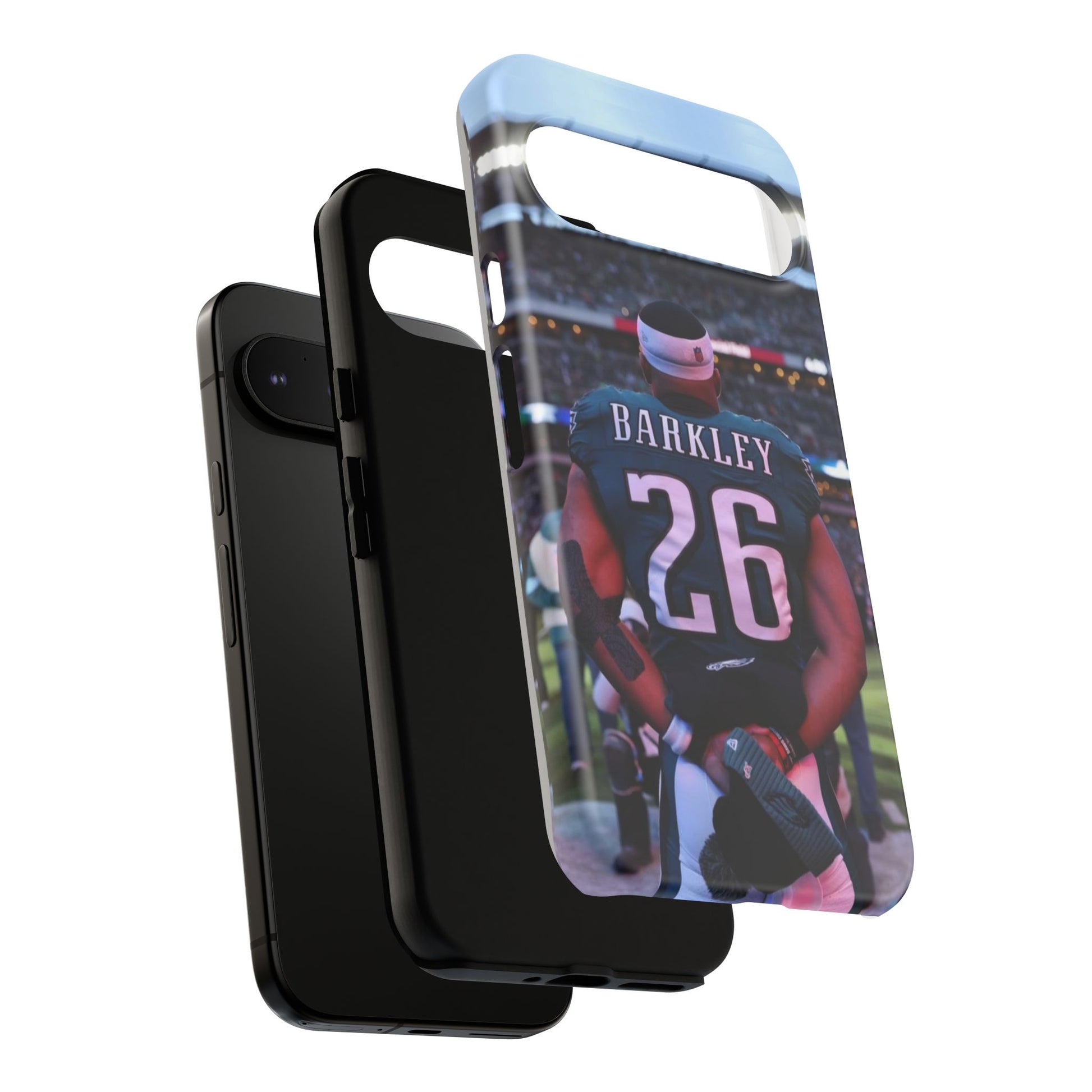 Eagles Football Saquon Barkley Tough Cases for iPhones, Samsung, and Pixel