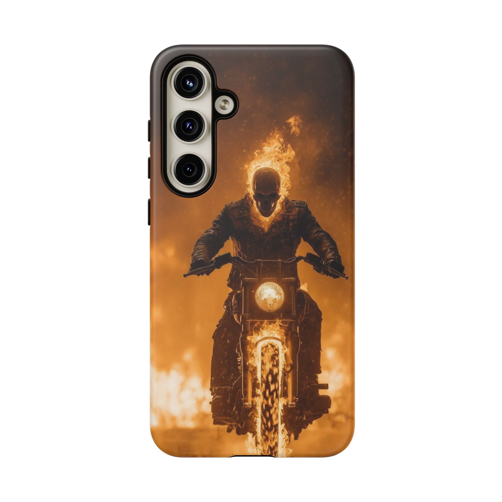 Marvel's Ghostrider Tough Cases for iPhones, Samsung, and Pixel