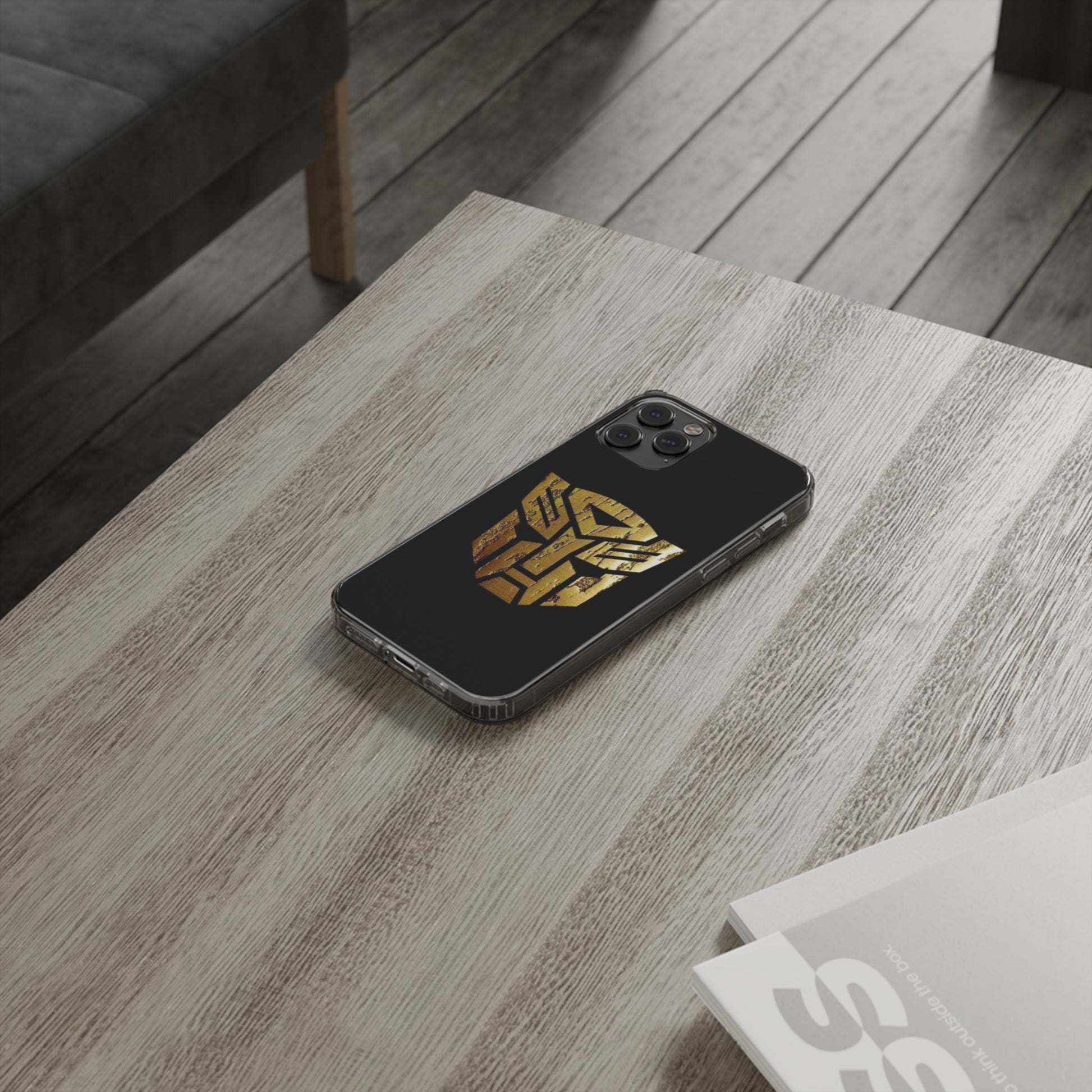 Phone Case, Autobot Logo Clear Case for iPhone and Samsung