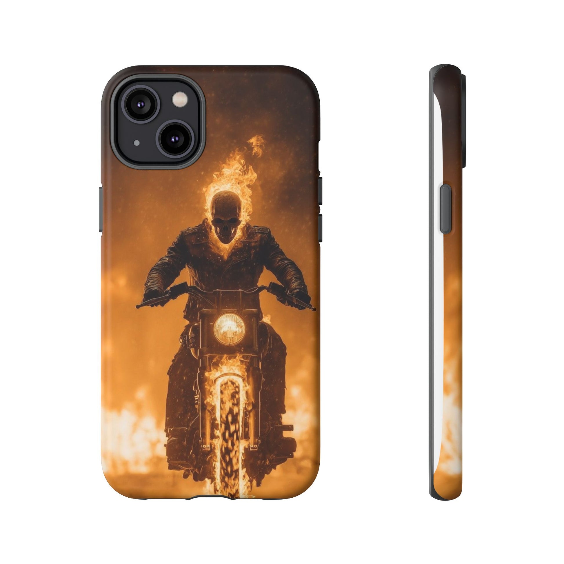 Marvel's Ghostrider Tough Cases for iPhones, Samsung, and Pixel