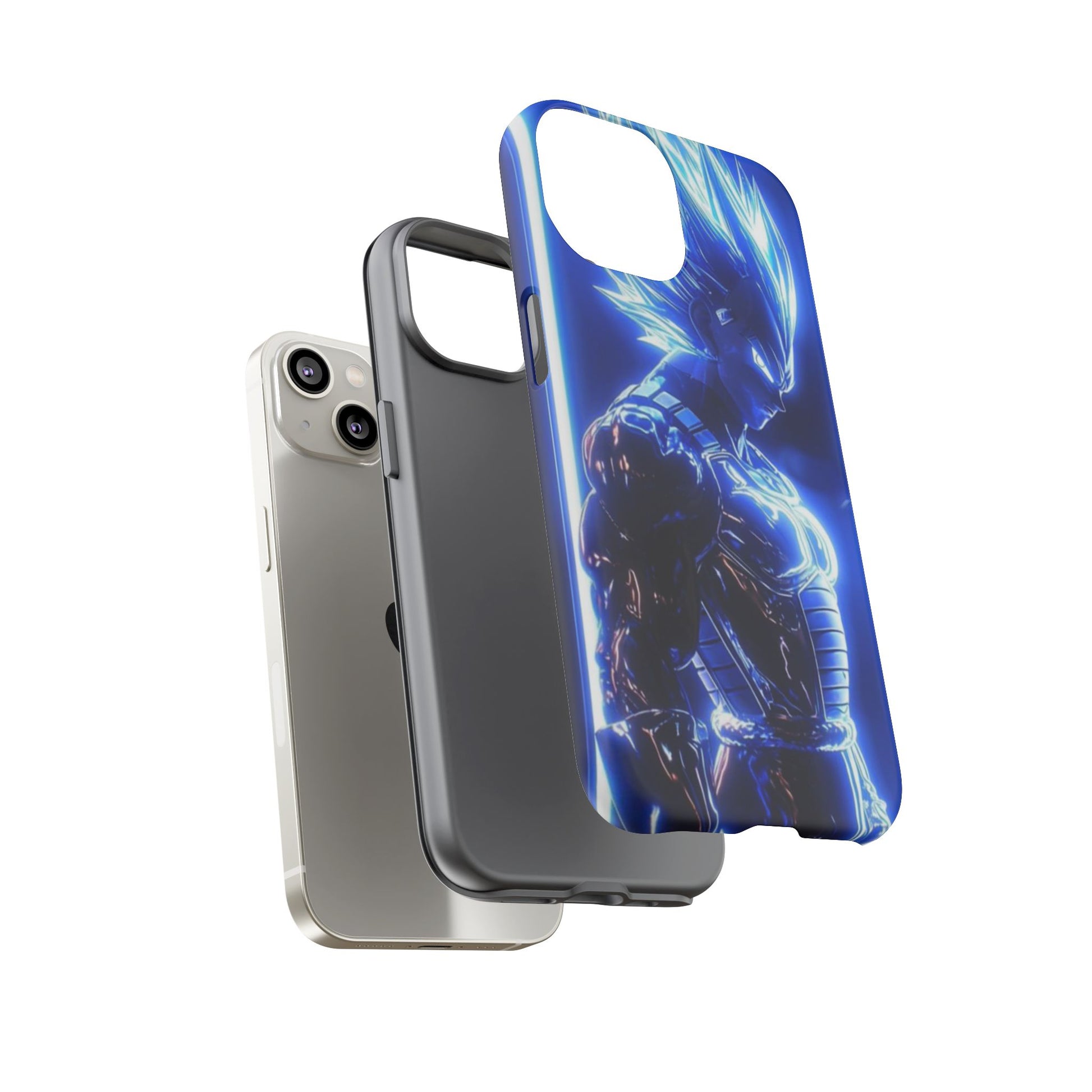 Anime Dragon Ball Z Super Saiyan Tough Cases for iPhones, Samsung, and Pixel