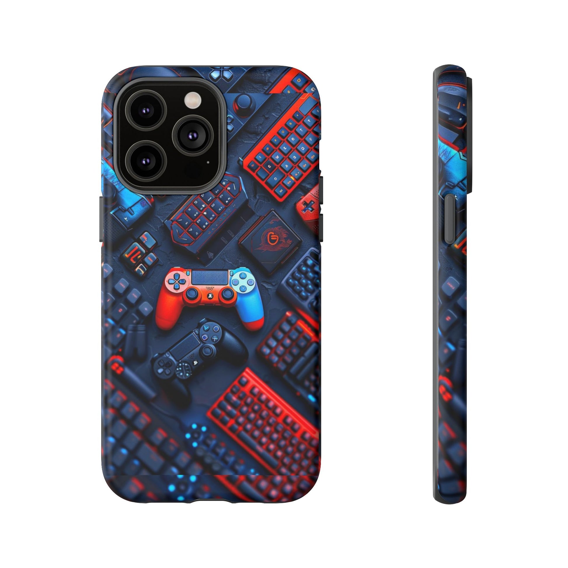 Gamer Themed Controllers Tough Cases for iPhones, Samsung, and Pixel