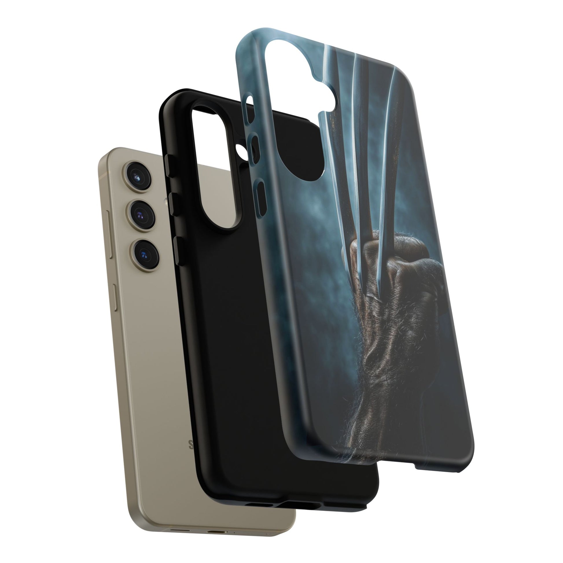 Logan's Claws Wolverine Tough Cases for iPhones, Samsung, and Pixel