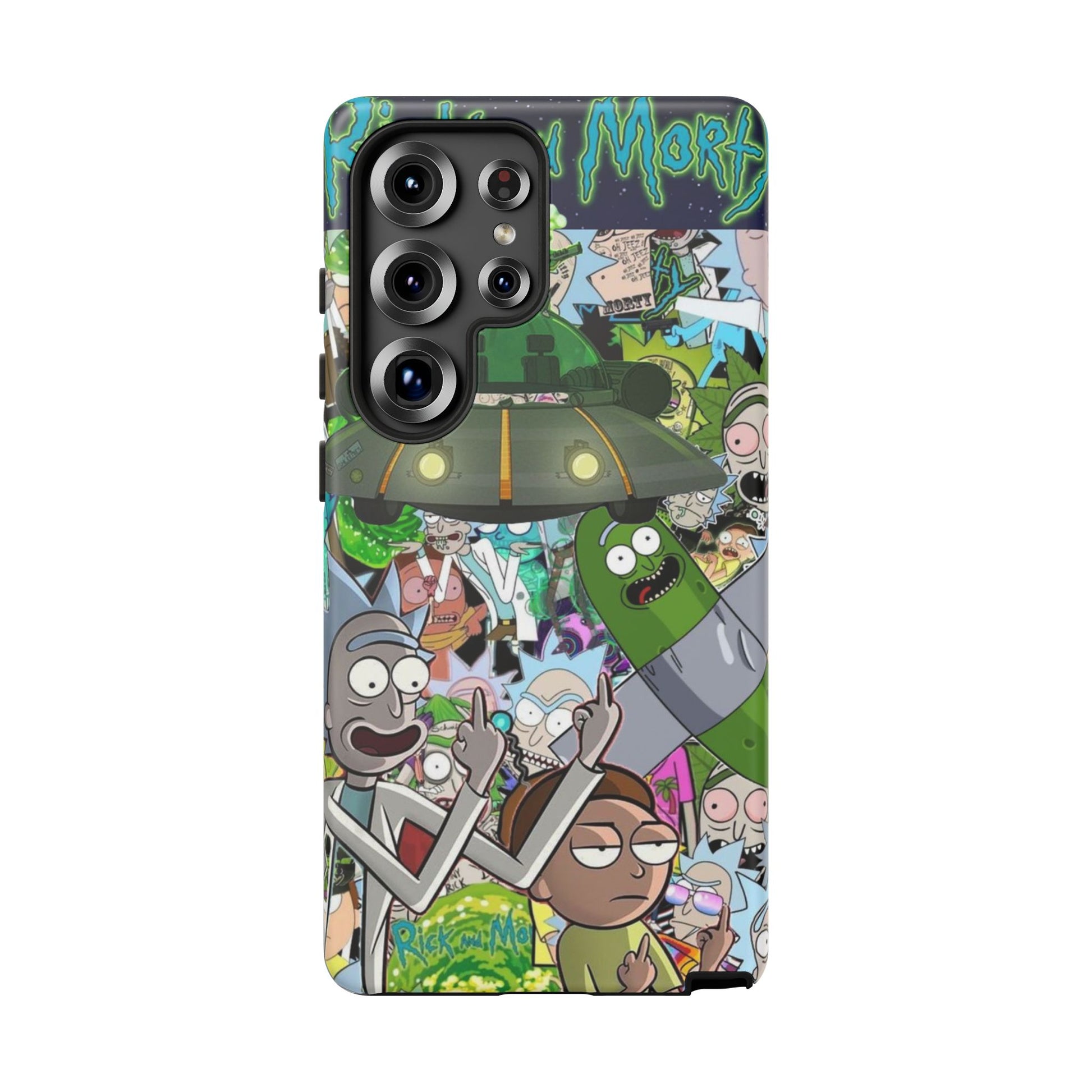 Rick and Morty Phone Case, Tough Cases for iPhones, Samsung, and Pixel