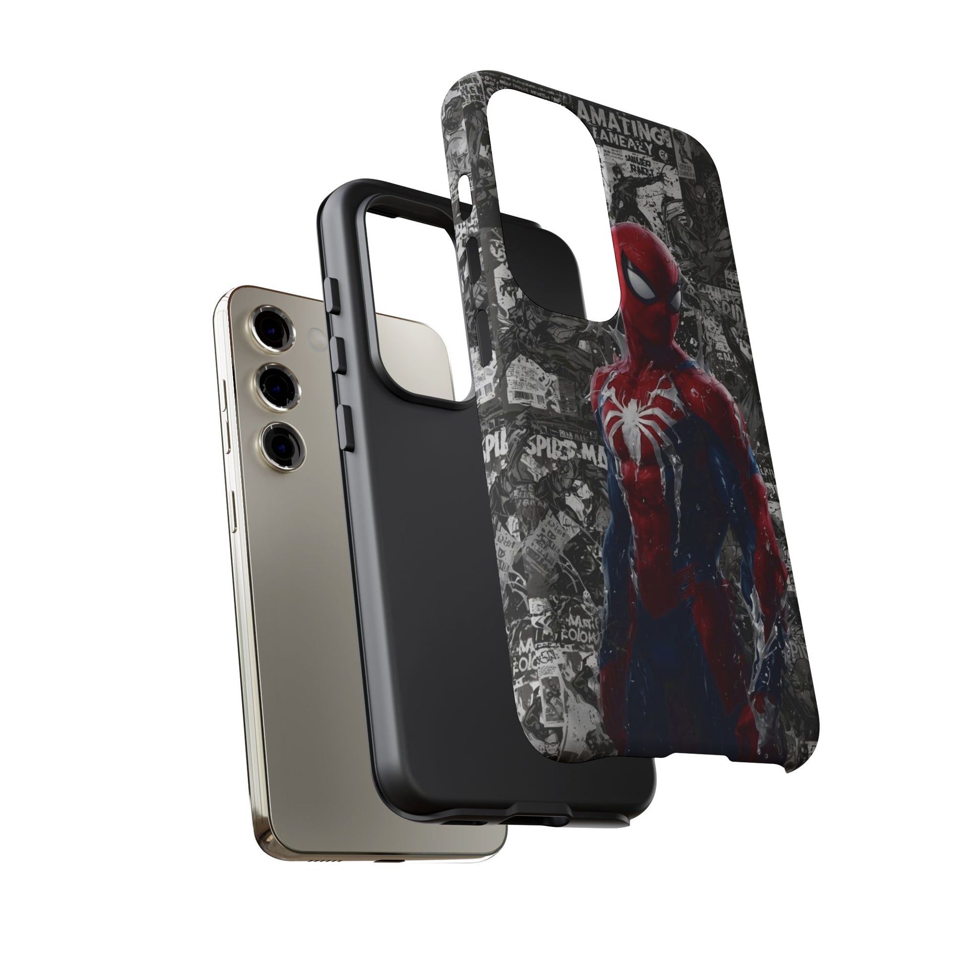 Spiderman Phone Case, Tough Cases for iPhones, Samsung, and Pixel