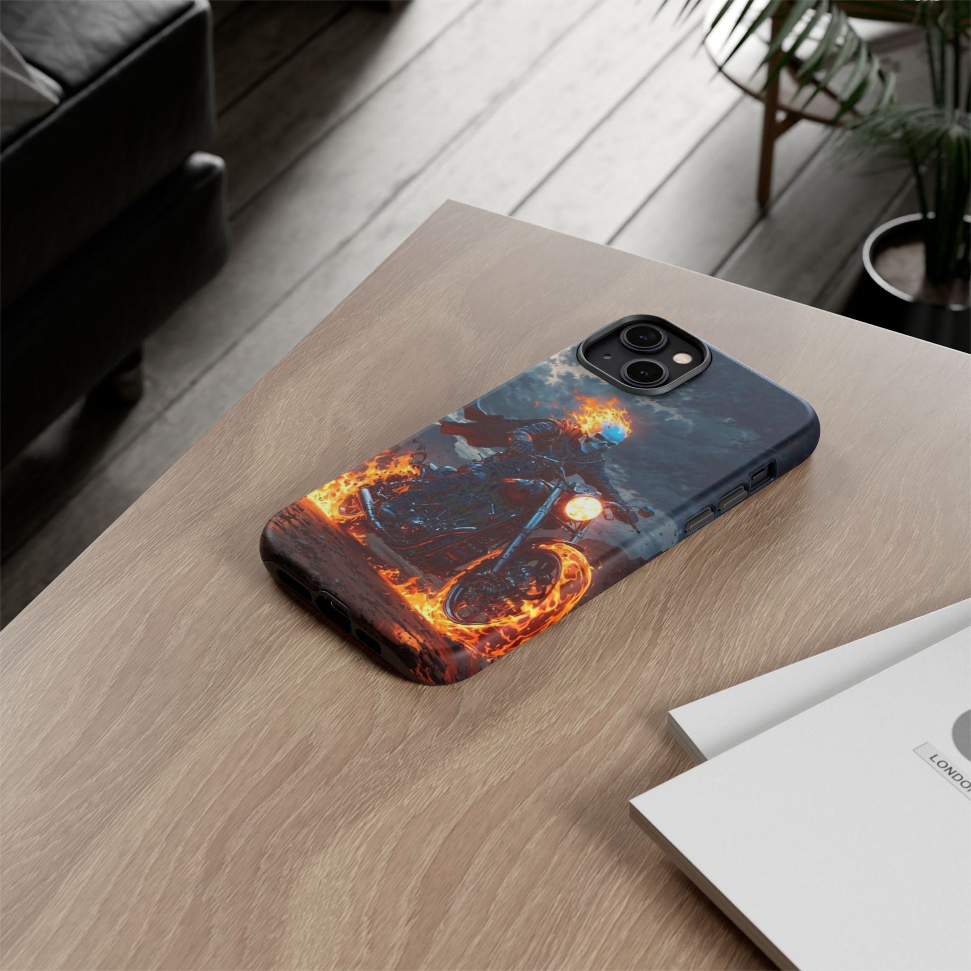 Marvel's Ghost Rider Tough Cases for iPhones, Samsung, and Pixel