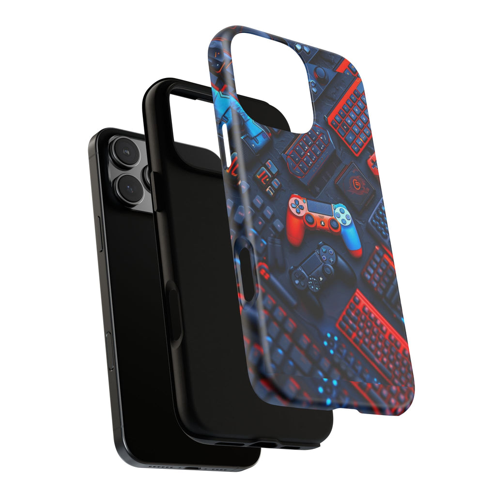 Gamer Themed Controllers Tough Cases for iPhones, Samsung, and Pixel