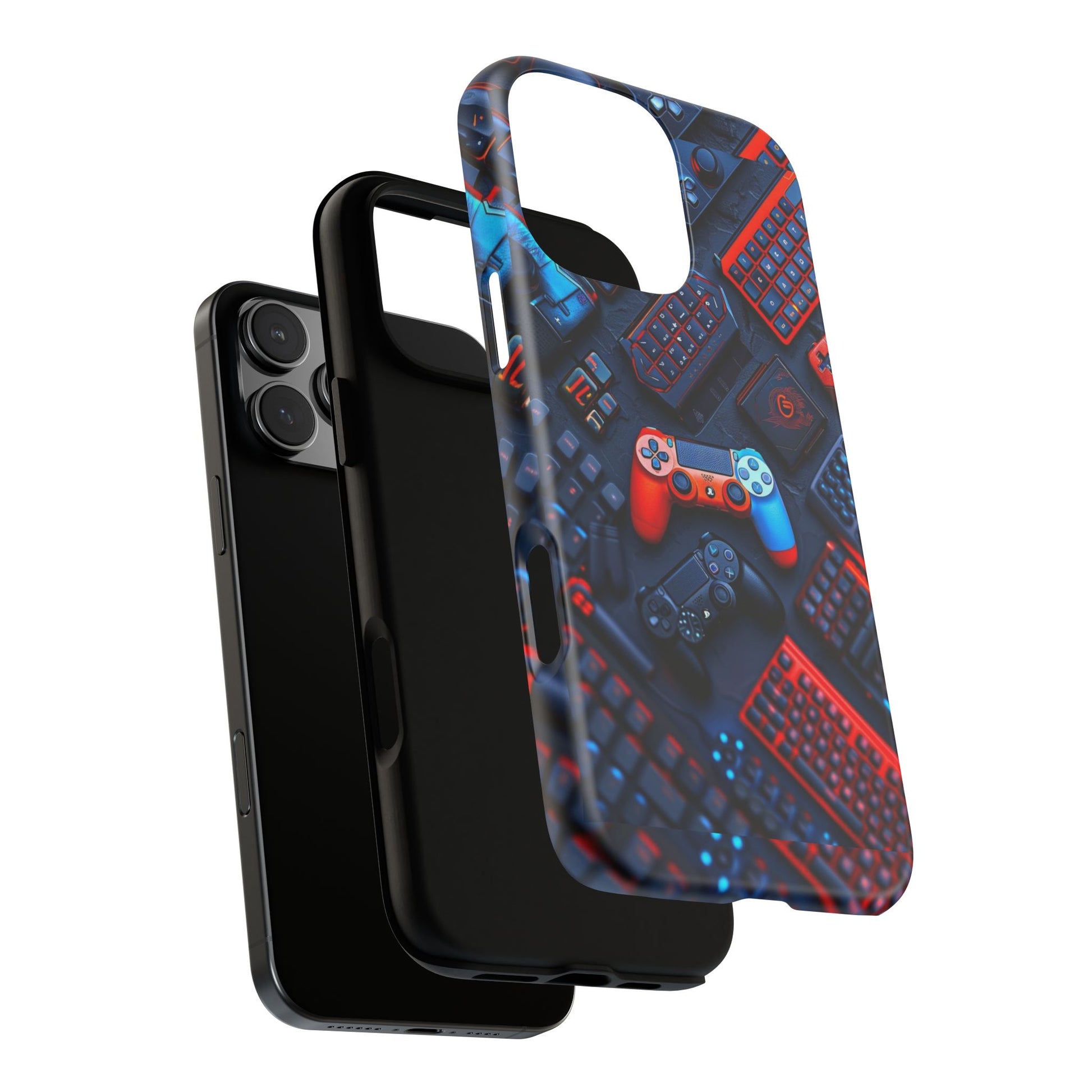 Gamer Themed Controllers Tough Cases for iPhones, Samsung, and Pixel